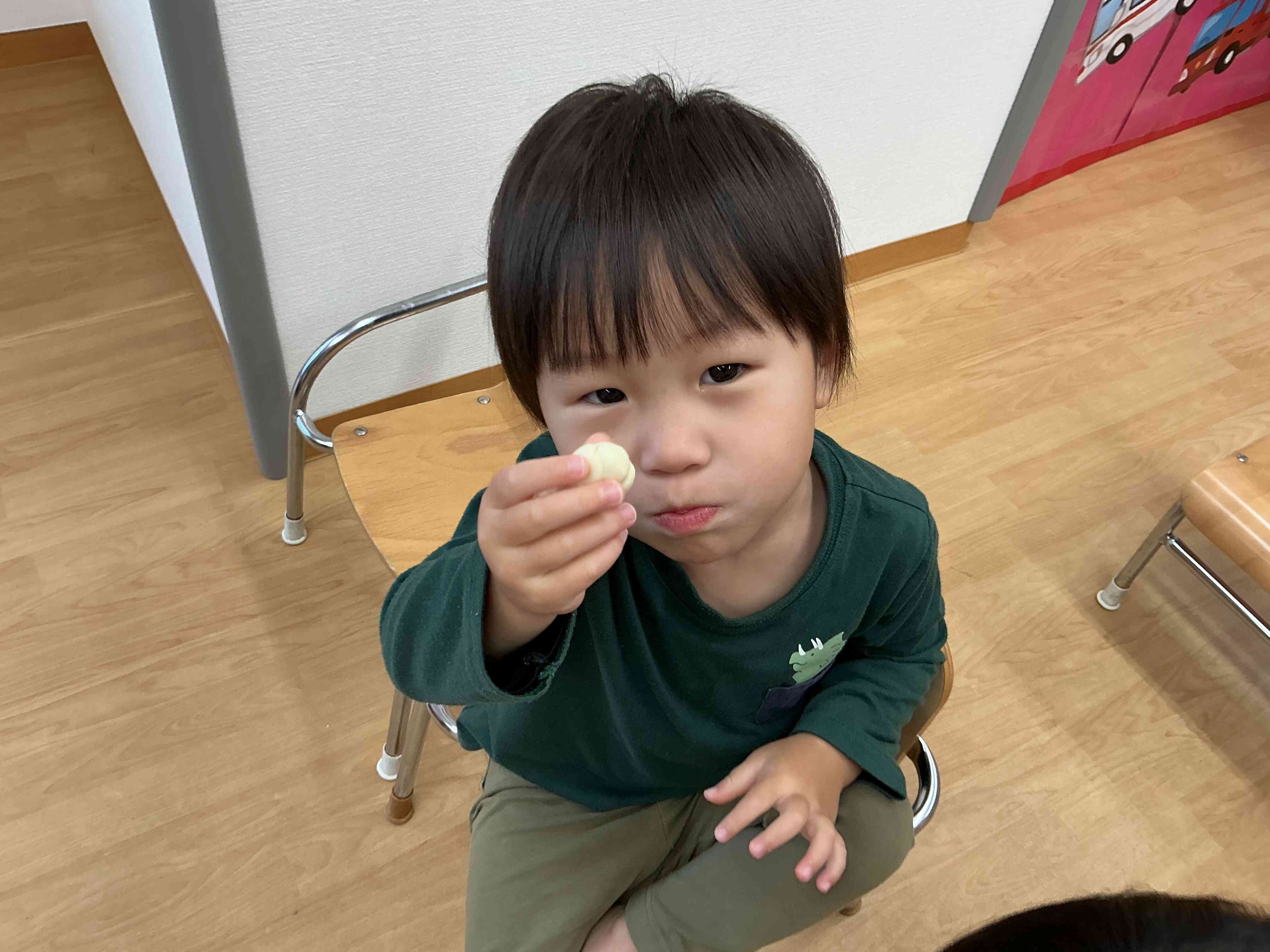 もちもちするよー