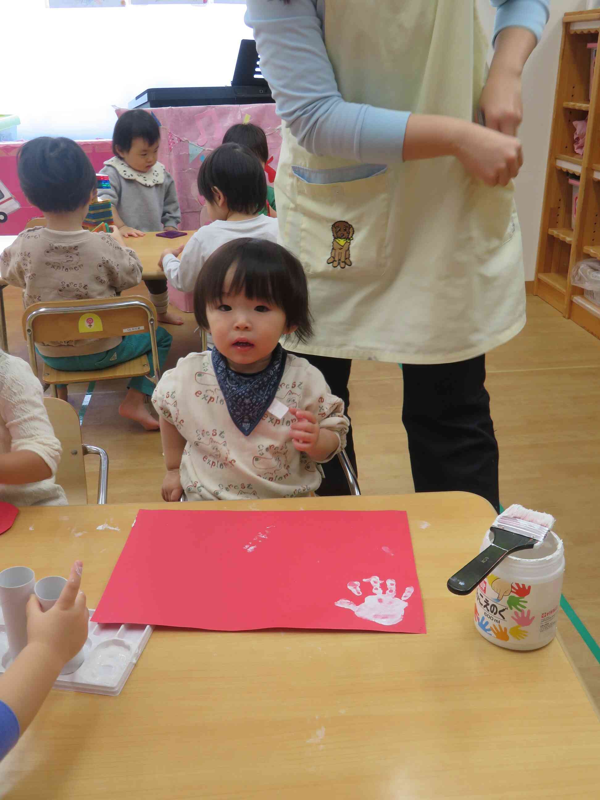 年賀状製作をしたよ！