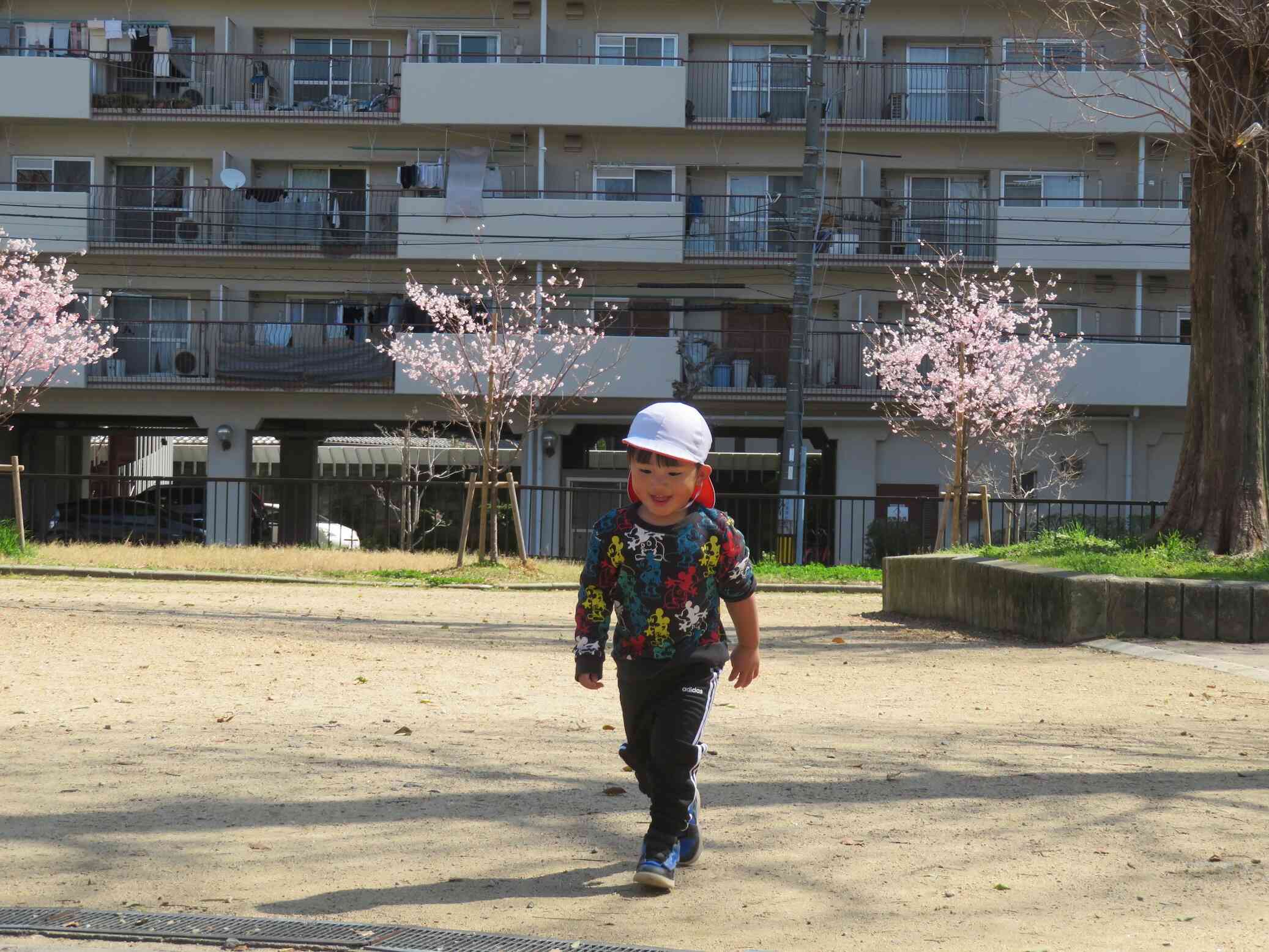 いっぱい走ったね