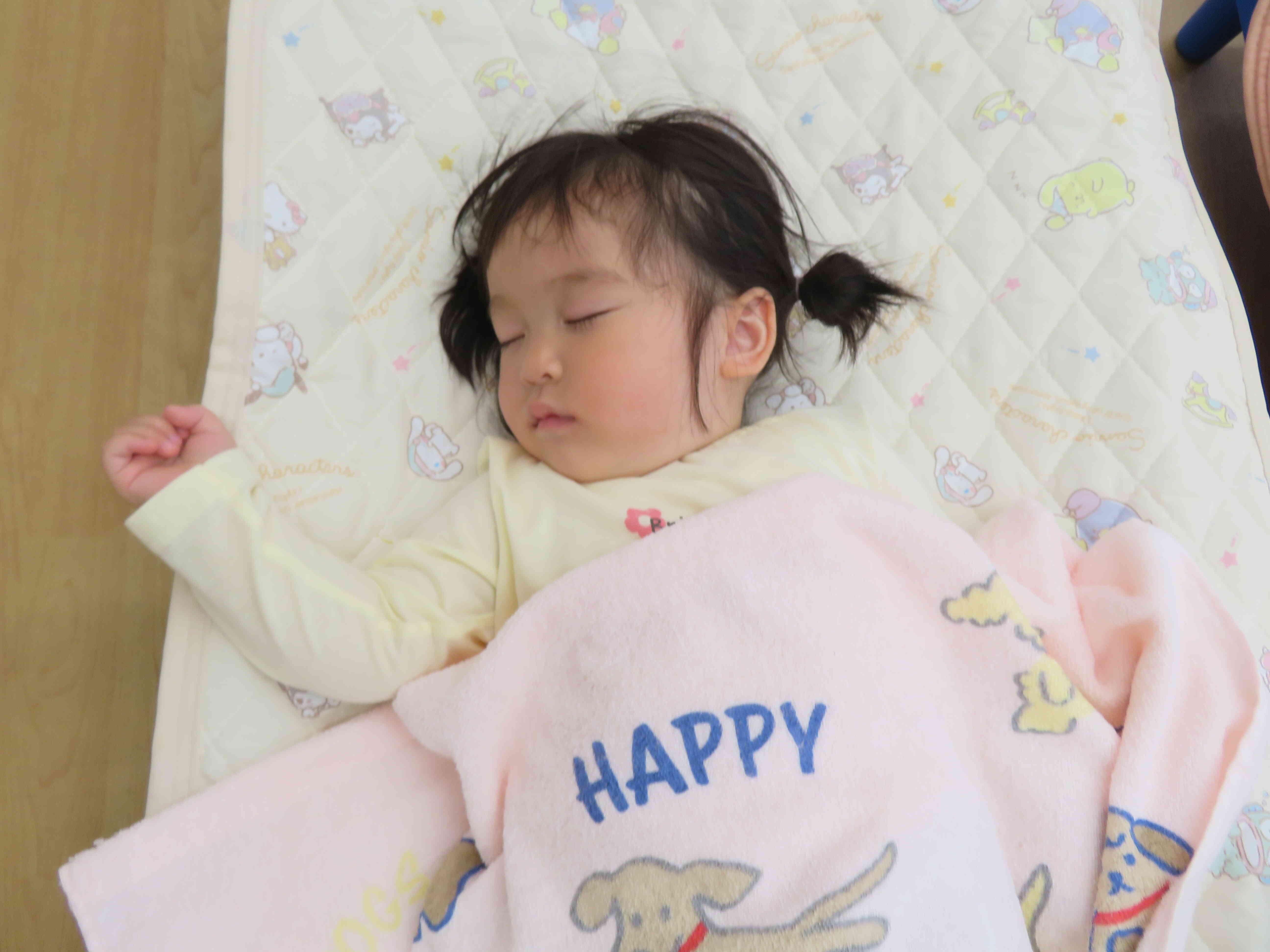 お昼寝の様子♪