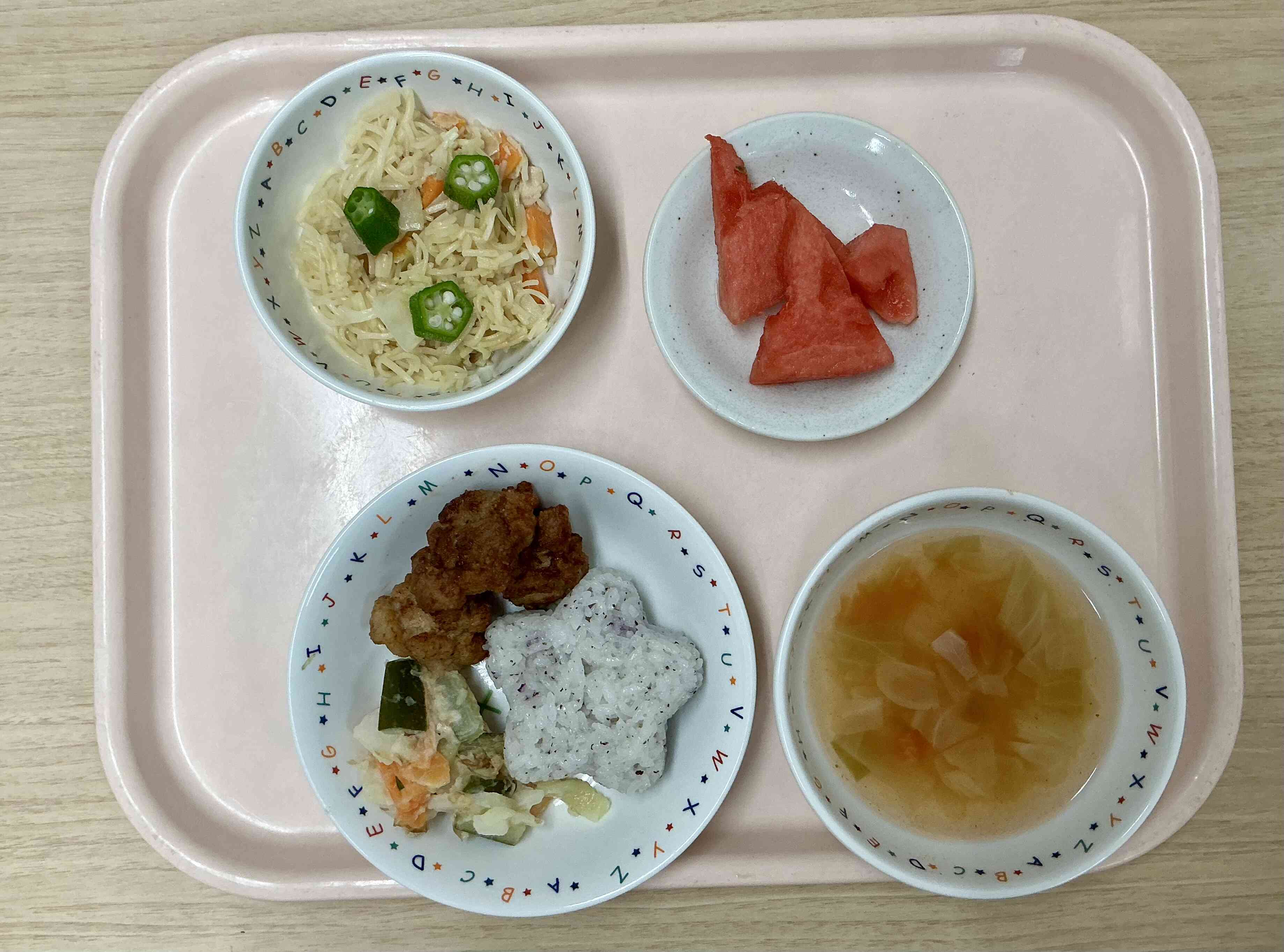七夕給食⭐︎