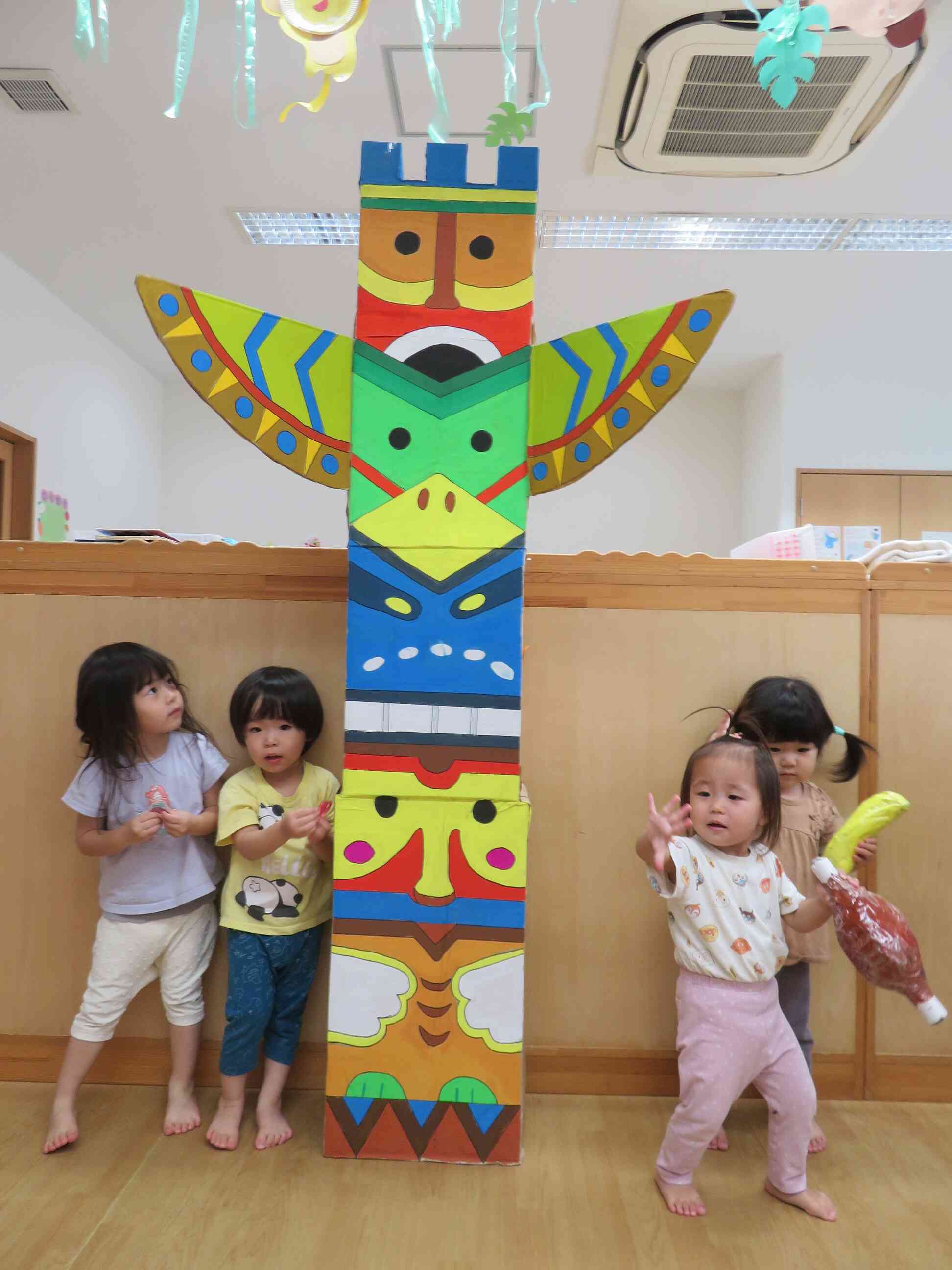 夏祭りごっこ♪