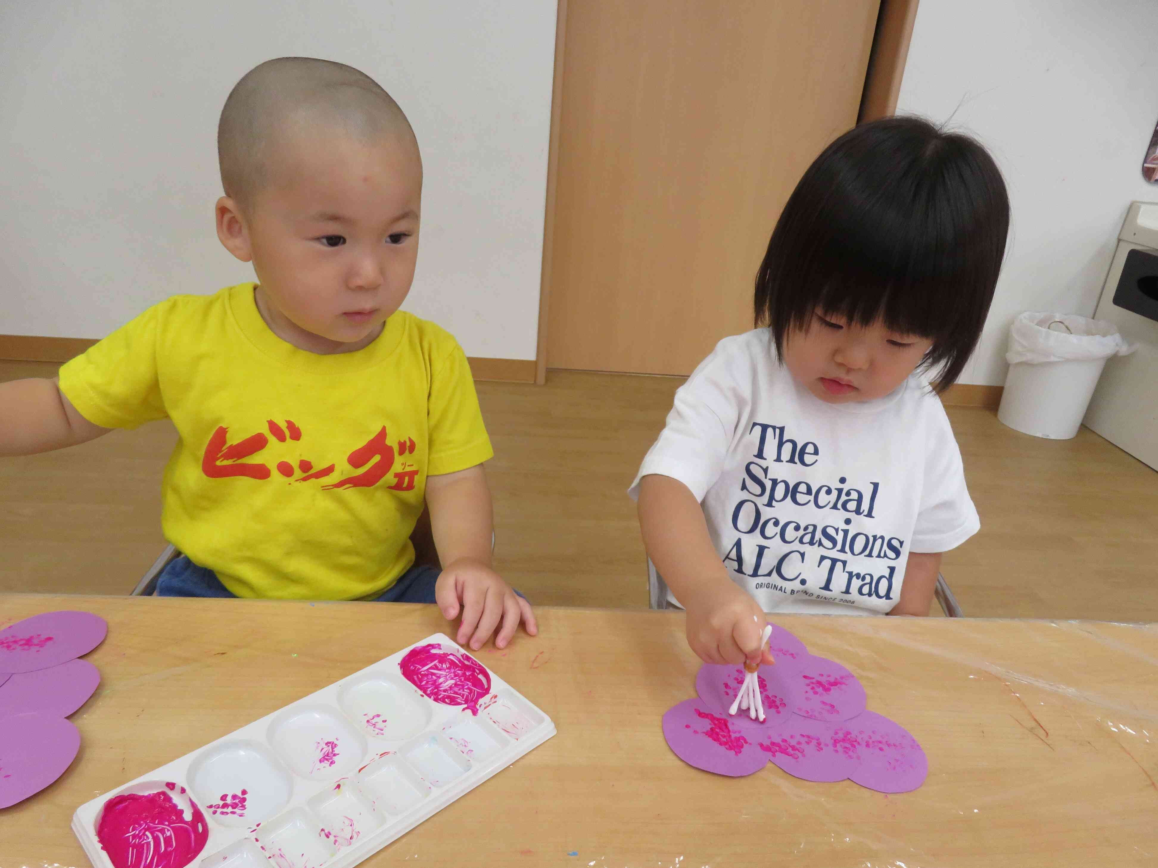 秋の味覚♪(１歳児・あひるぐみ)