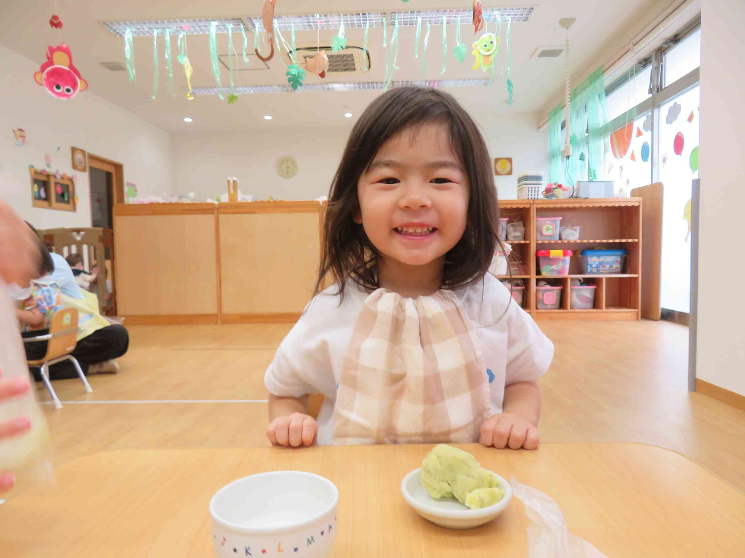 【食育活動】さつまいもの茶巾絞り