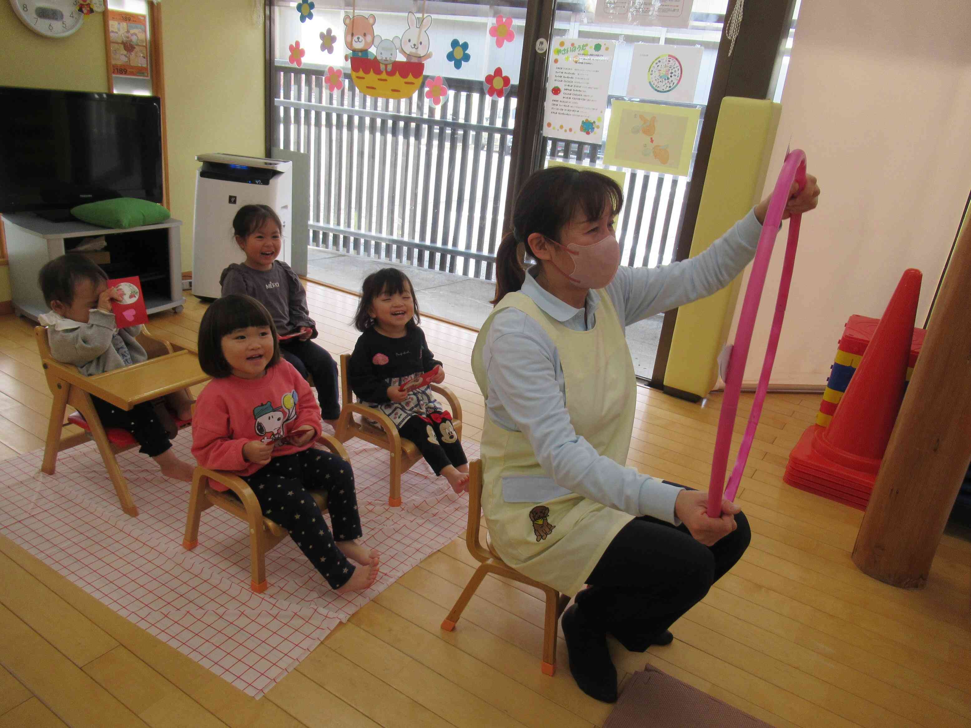 いちご狩りに出発！