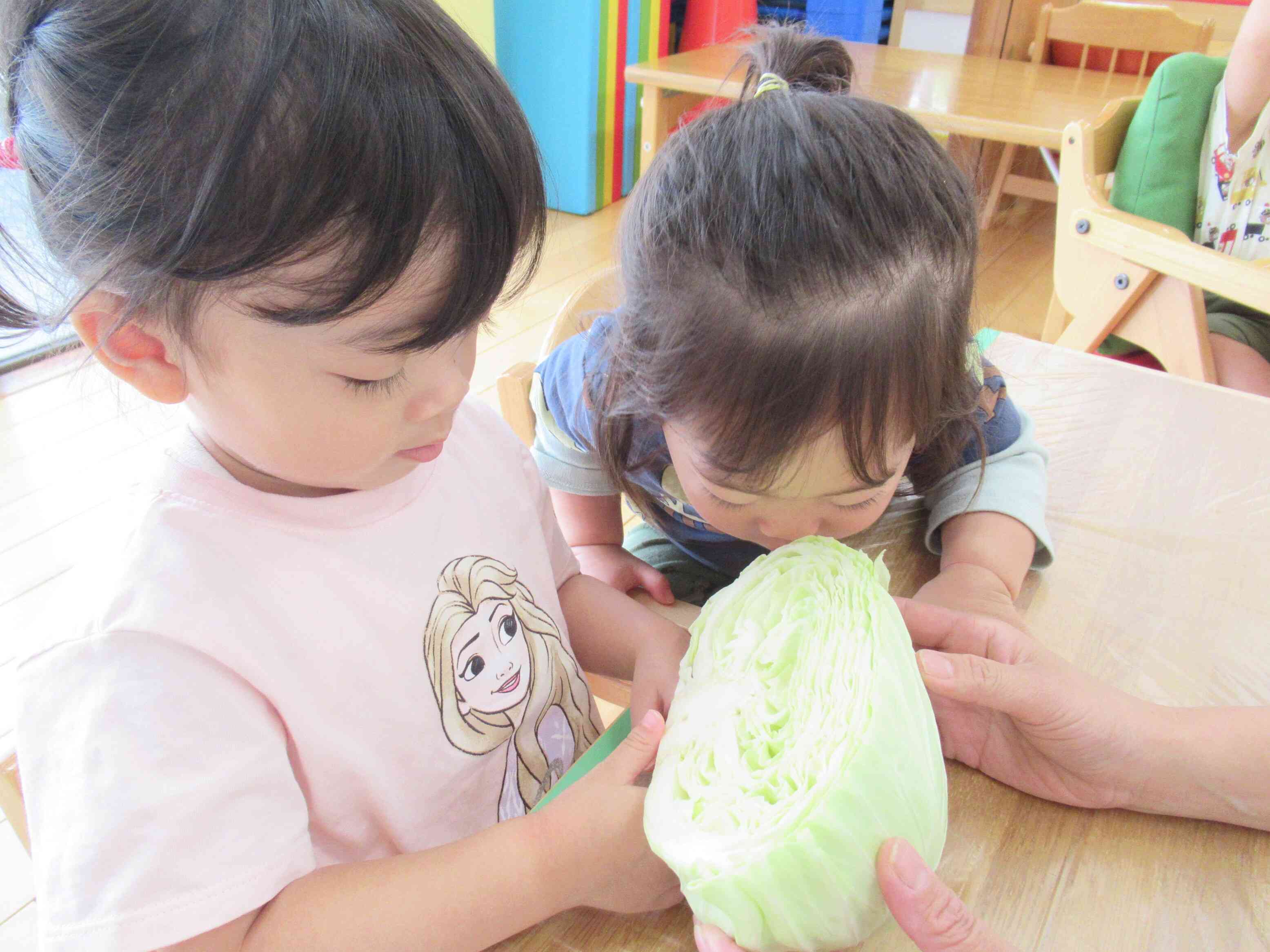 「どんな、においかなぁ？」