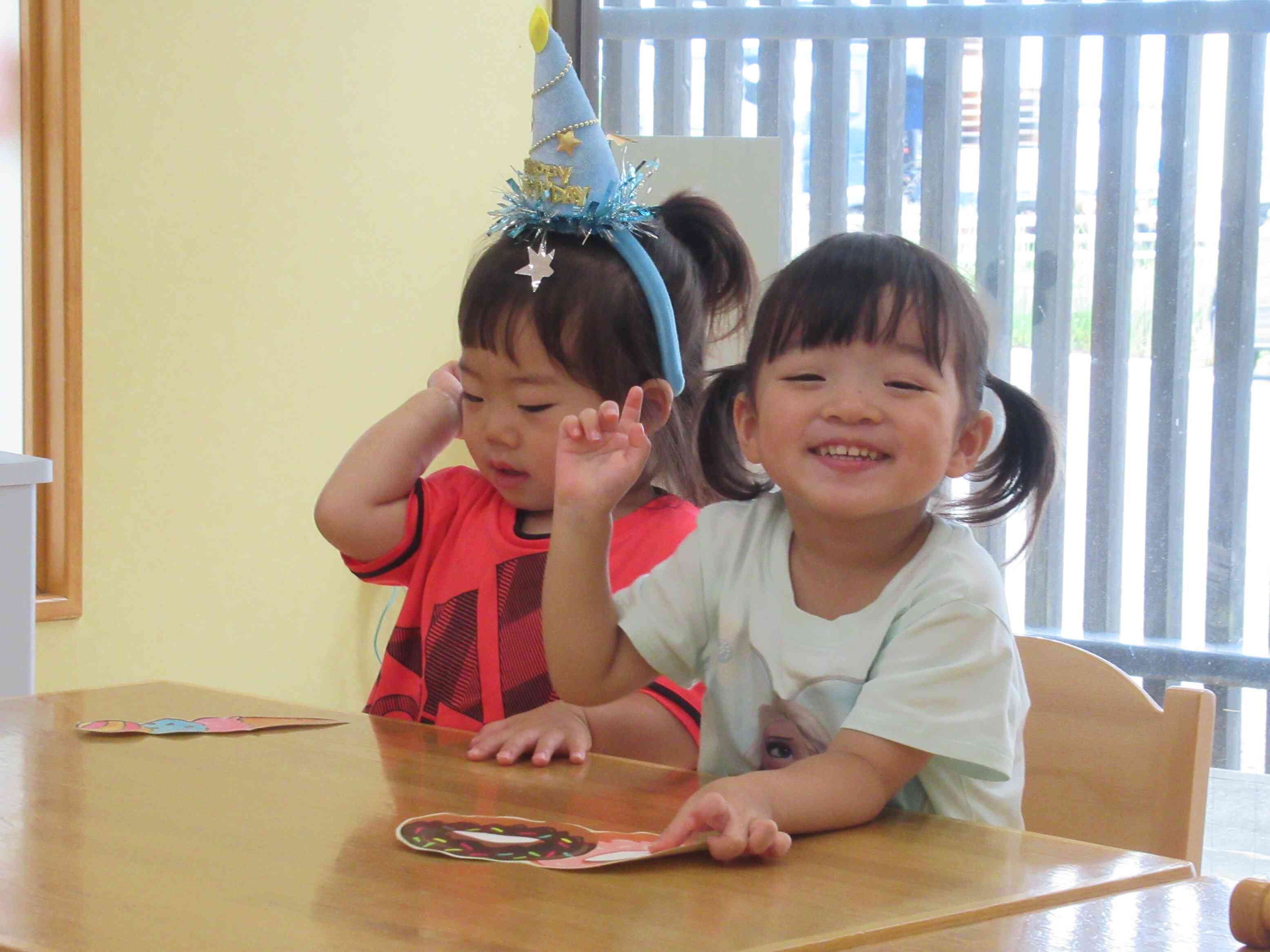 お誕生日をお祝いしたよ～