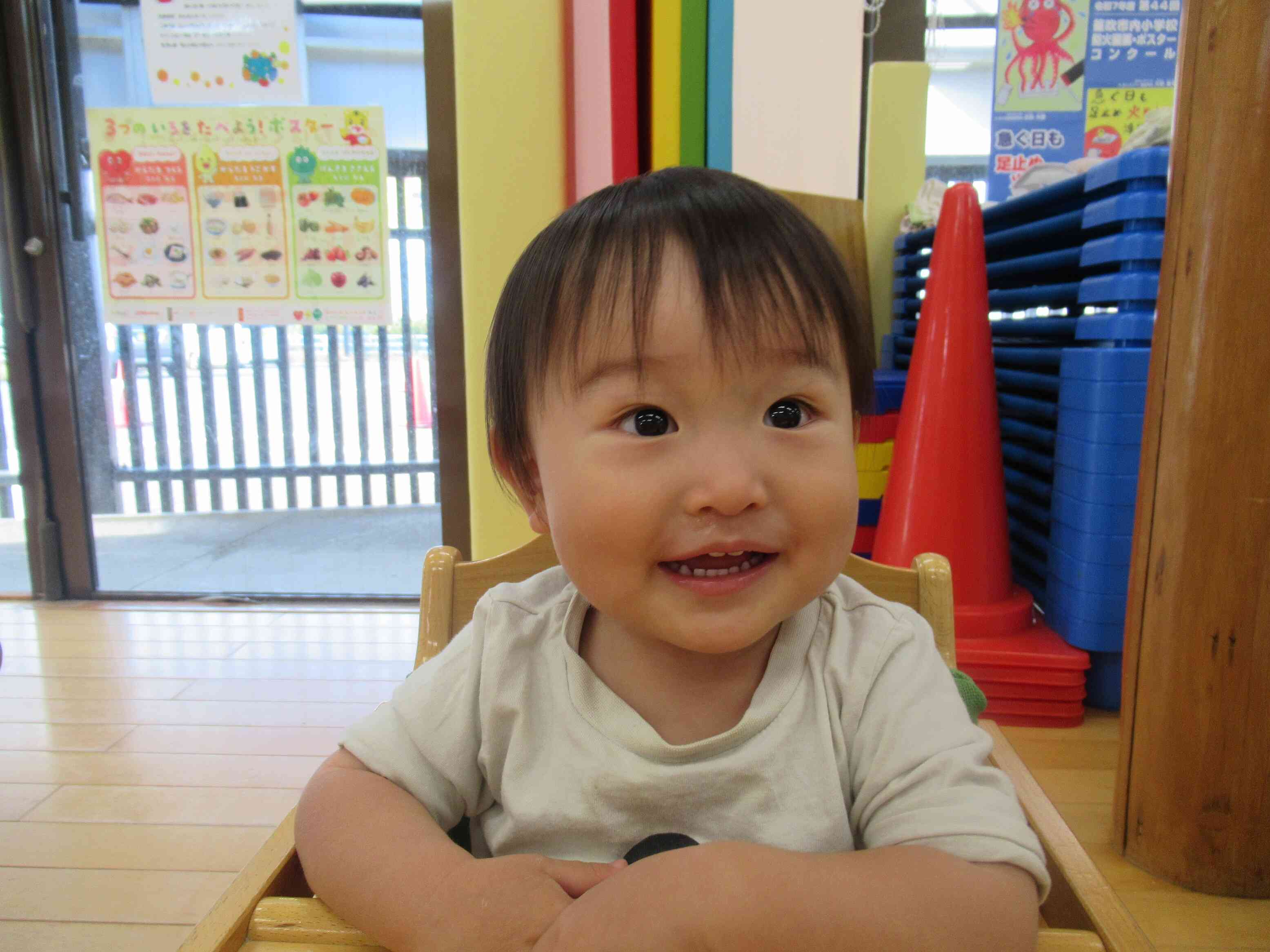 0歳児さんもいっぱいお話をしてくれますよ。