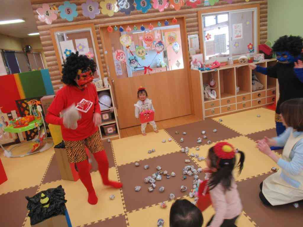 赤鬼と青鬼の登場です！