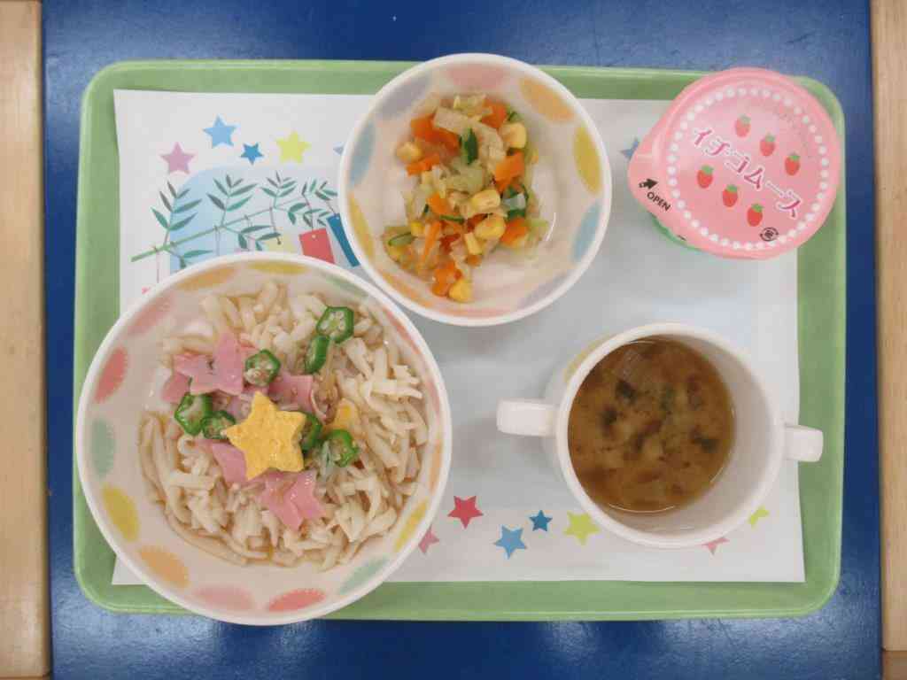 七夕のお楽しみ給食（2026年）