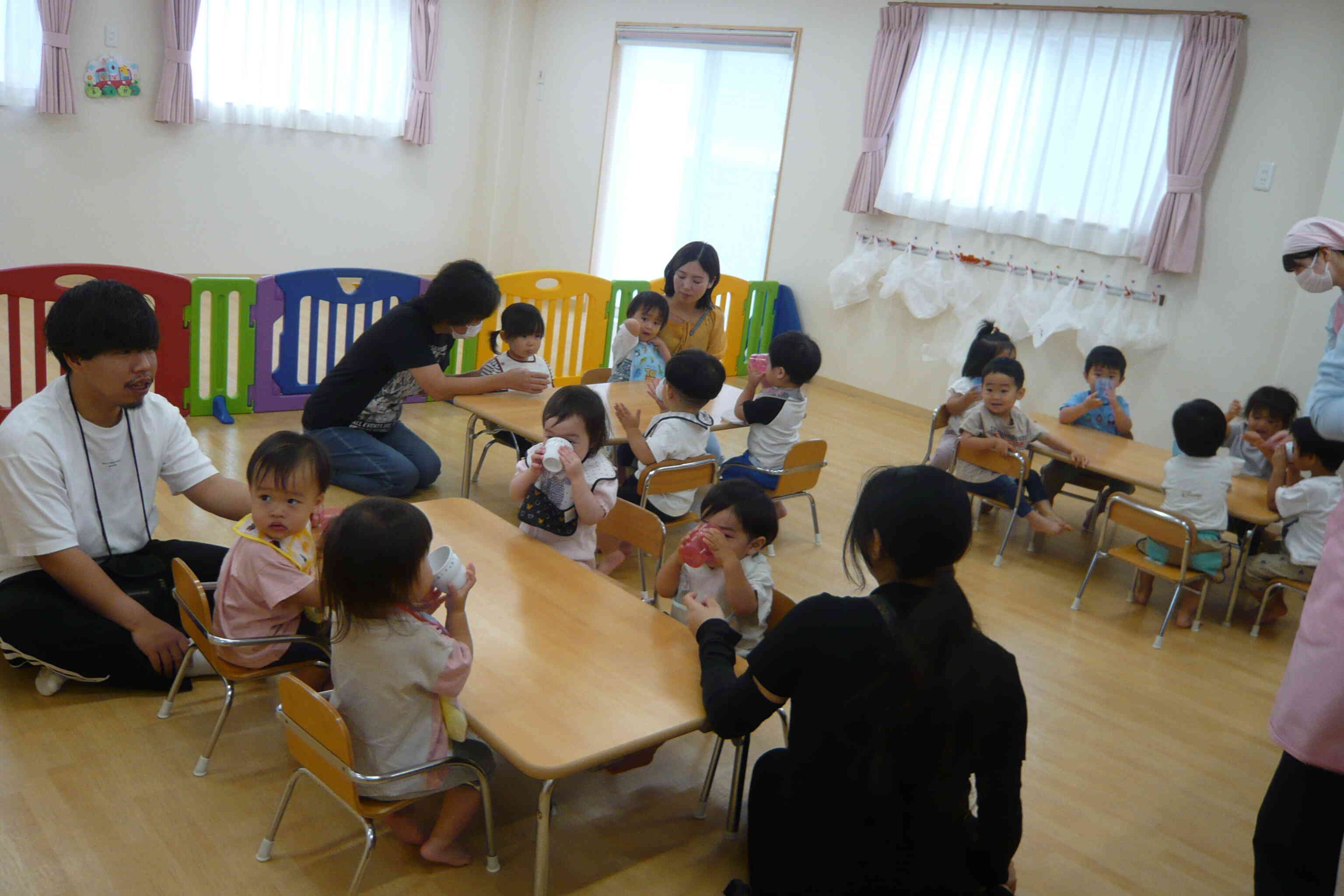 あひる組 保育参加1日目！｜ニチイキッズきのかわ保育園｜ニチイキッズ