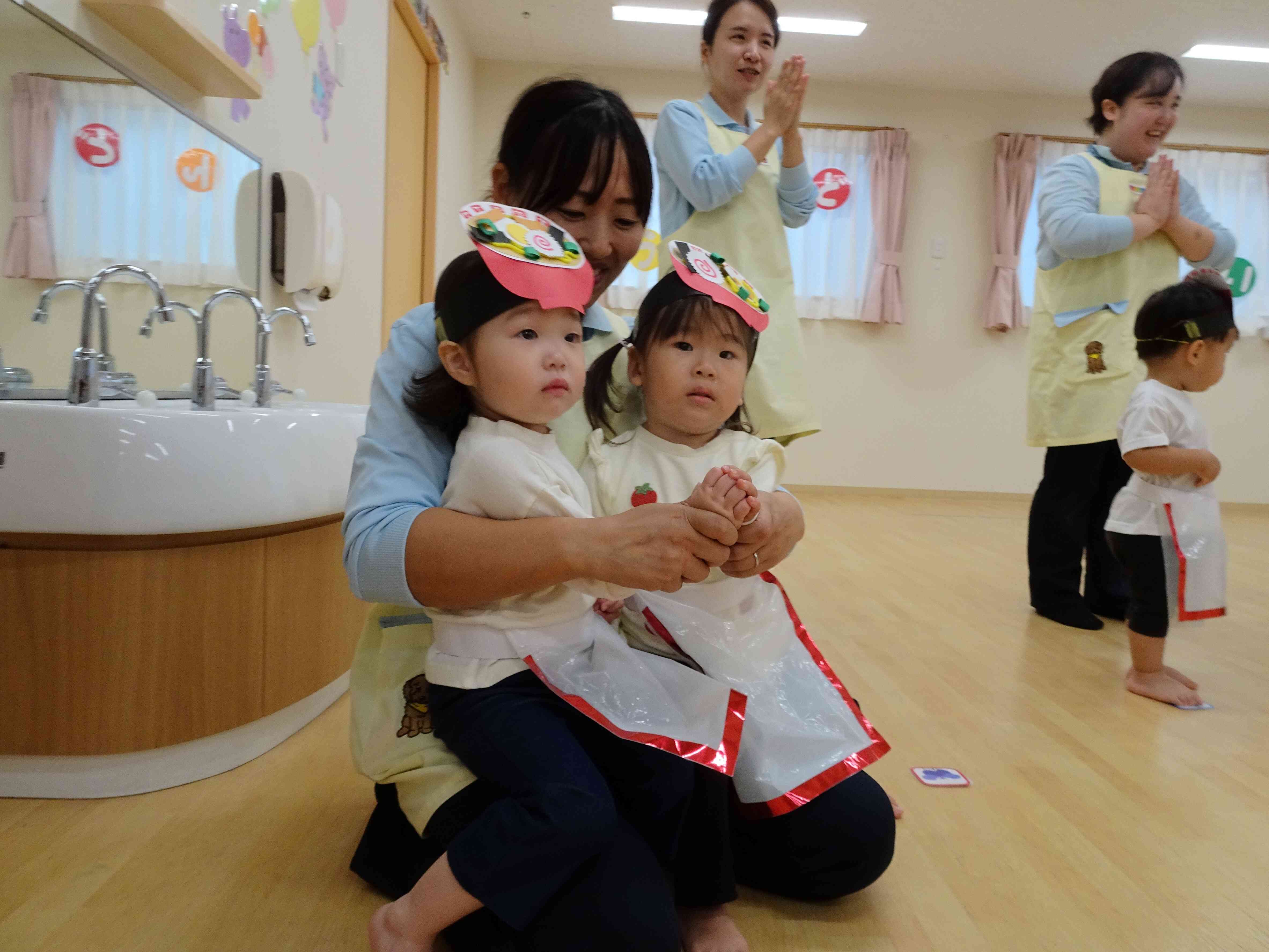 あひる組、運動会がはじまるよ～！