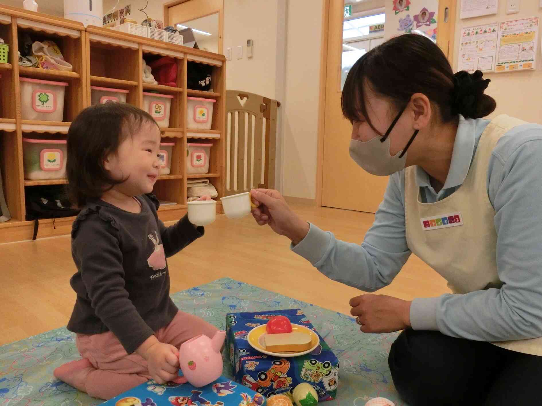 あひる組 おままごとをしたよ！｜ニチイキッズきのかわ保育園｜ニチイ