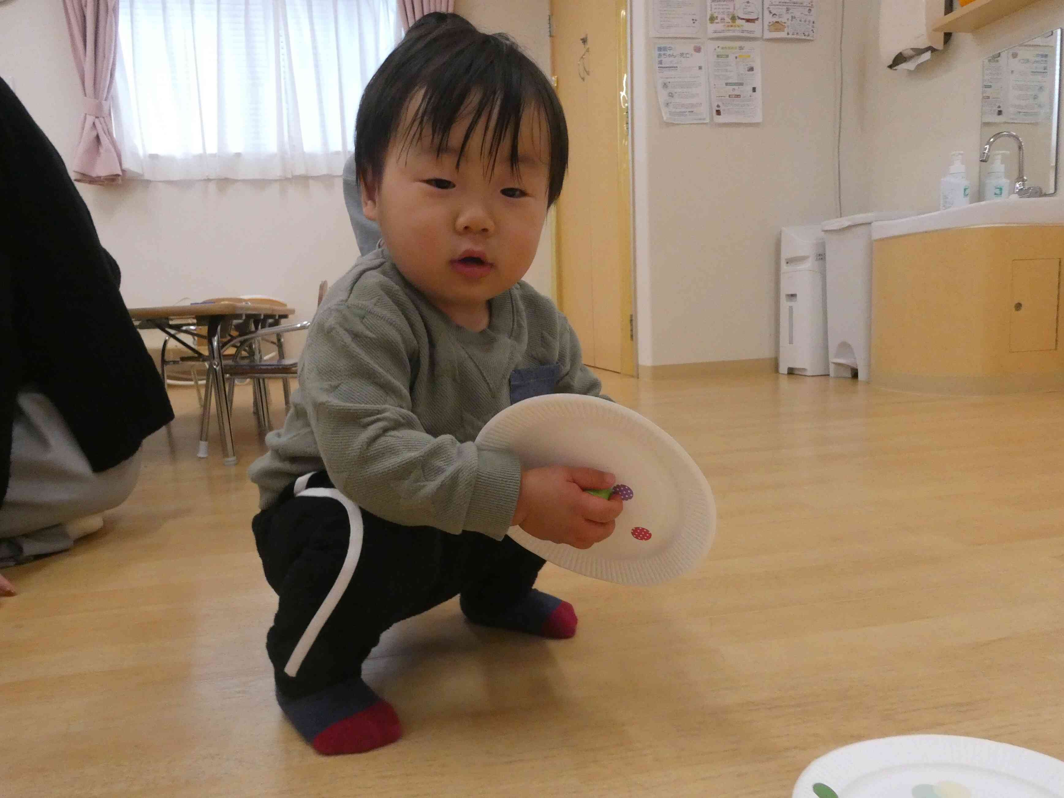 コマ回すよ！見ててね！