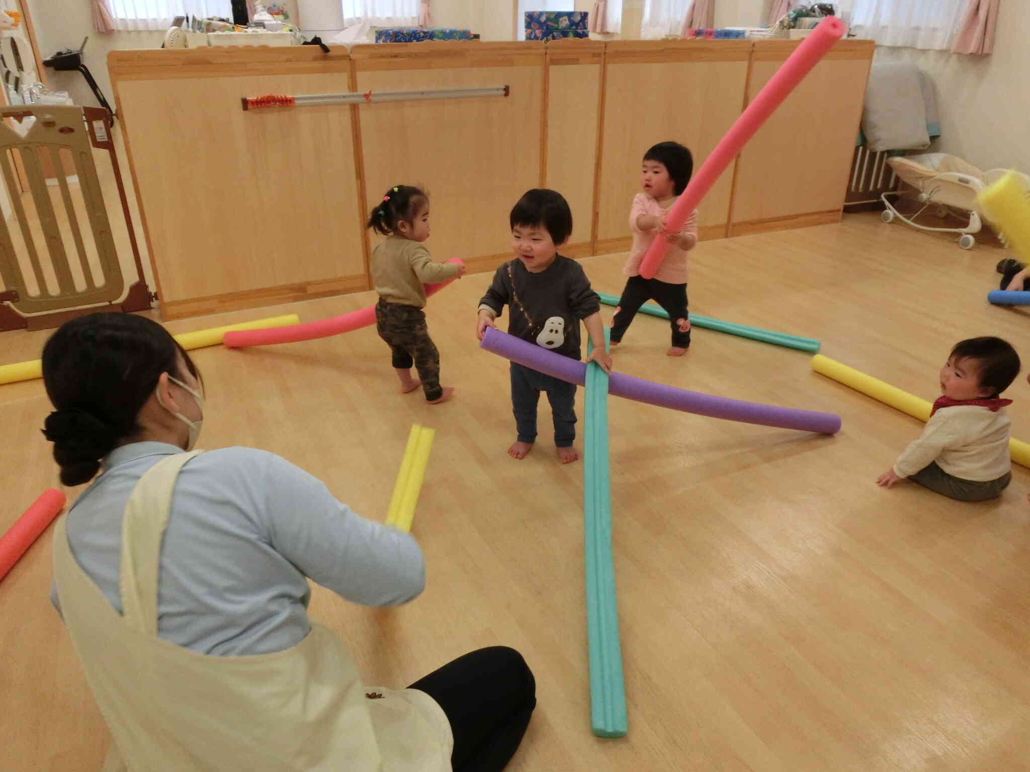 ひよこ組 いっぱい遊んだよ♪｜ニチイキッズきのかわ保育園｜ニチイキッズ