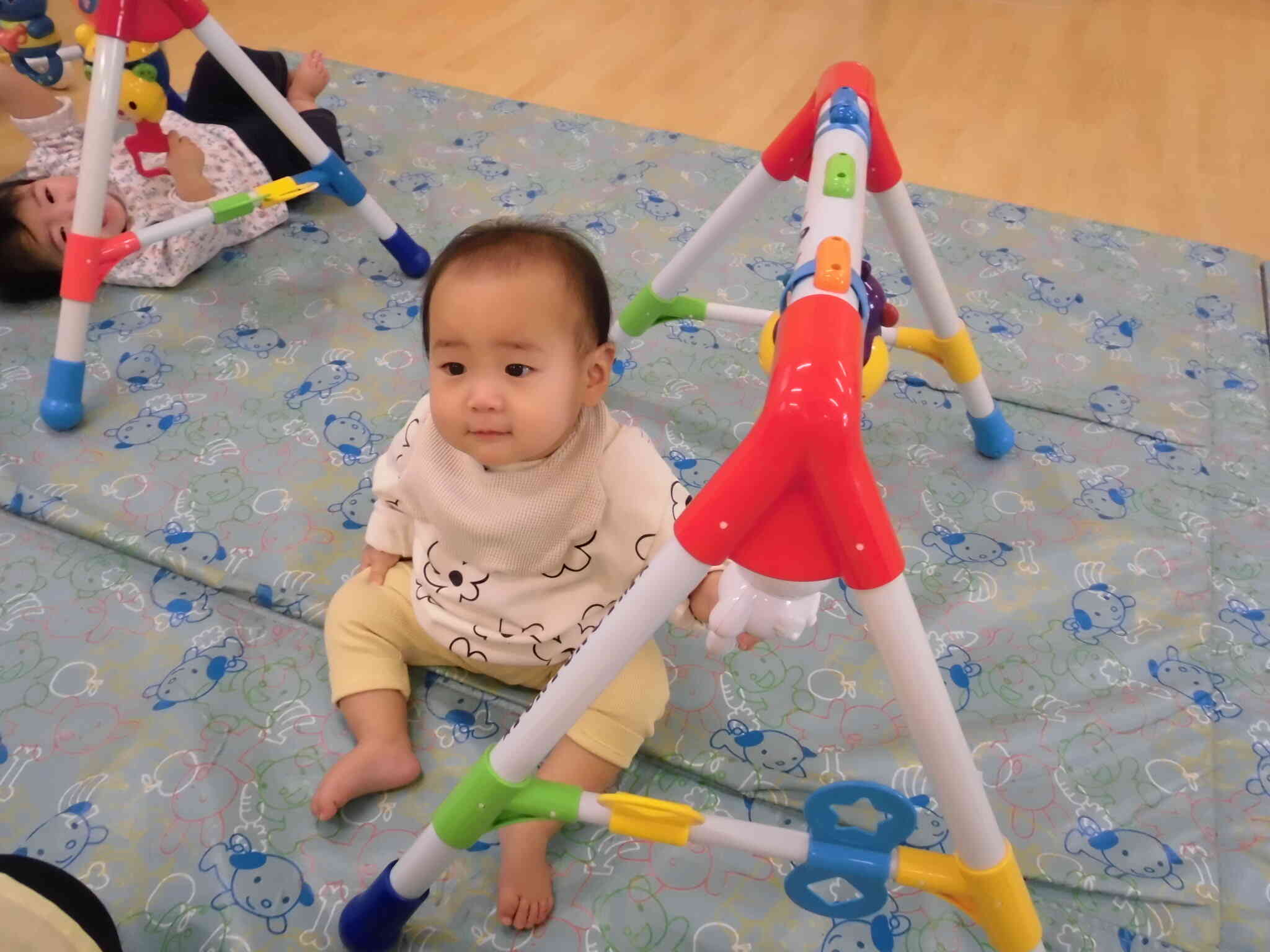 ここを引っ張ると音がなるんだよ☆