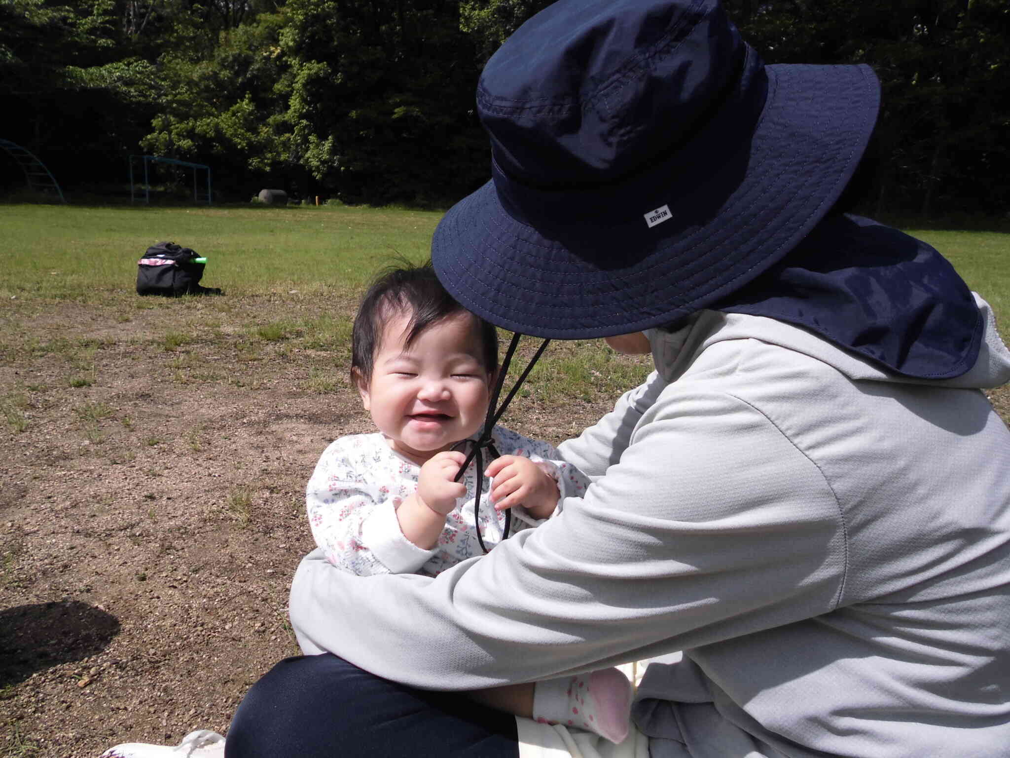 先生の帽子かして～