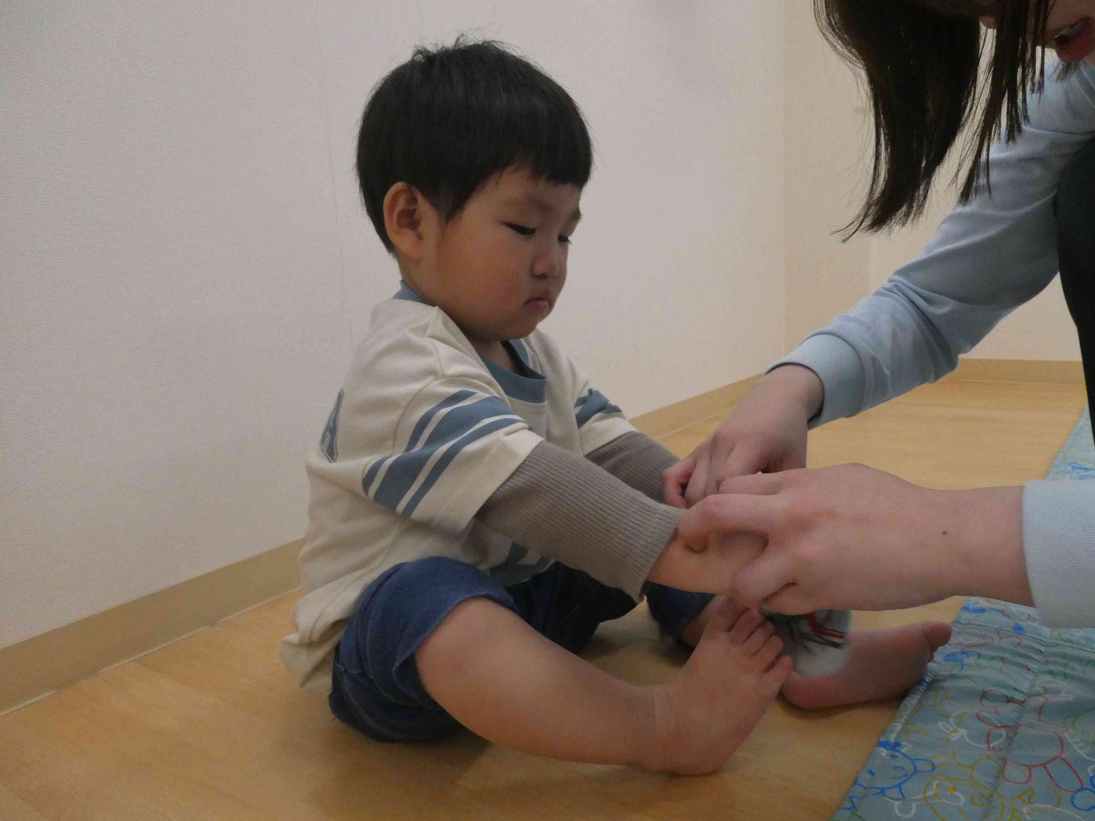 先生、ちょっと最後だけ手伝ってね