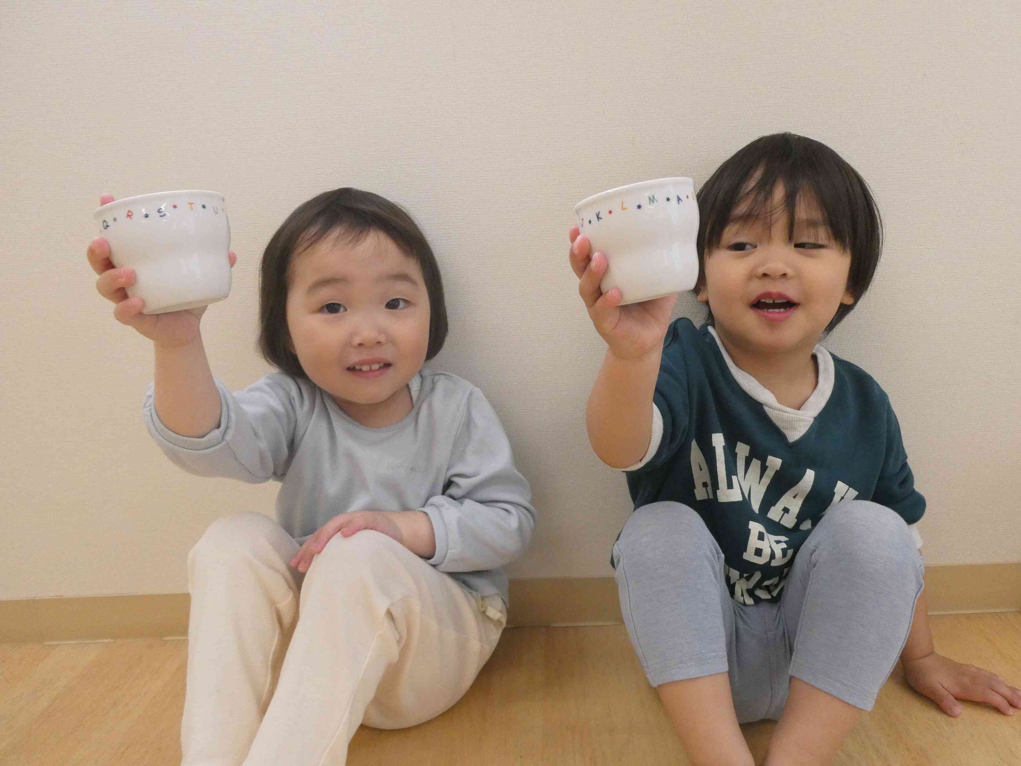 しっかり水分補給も。