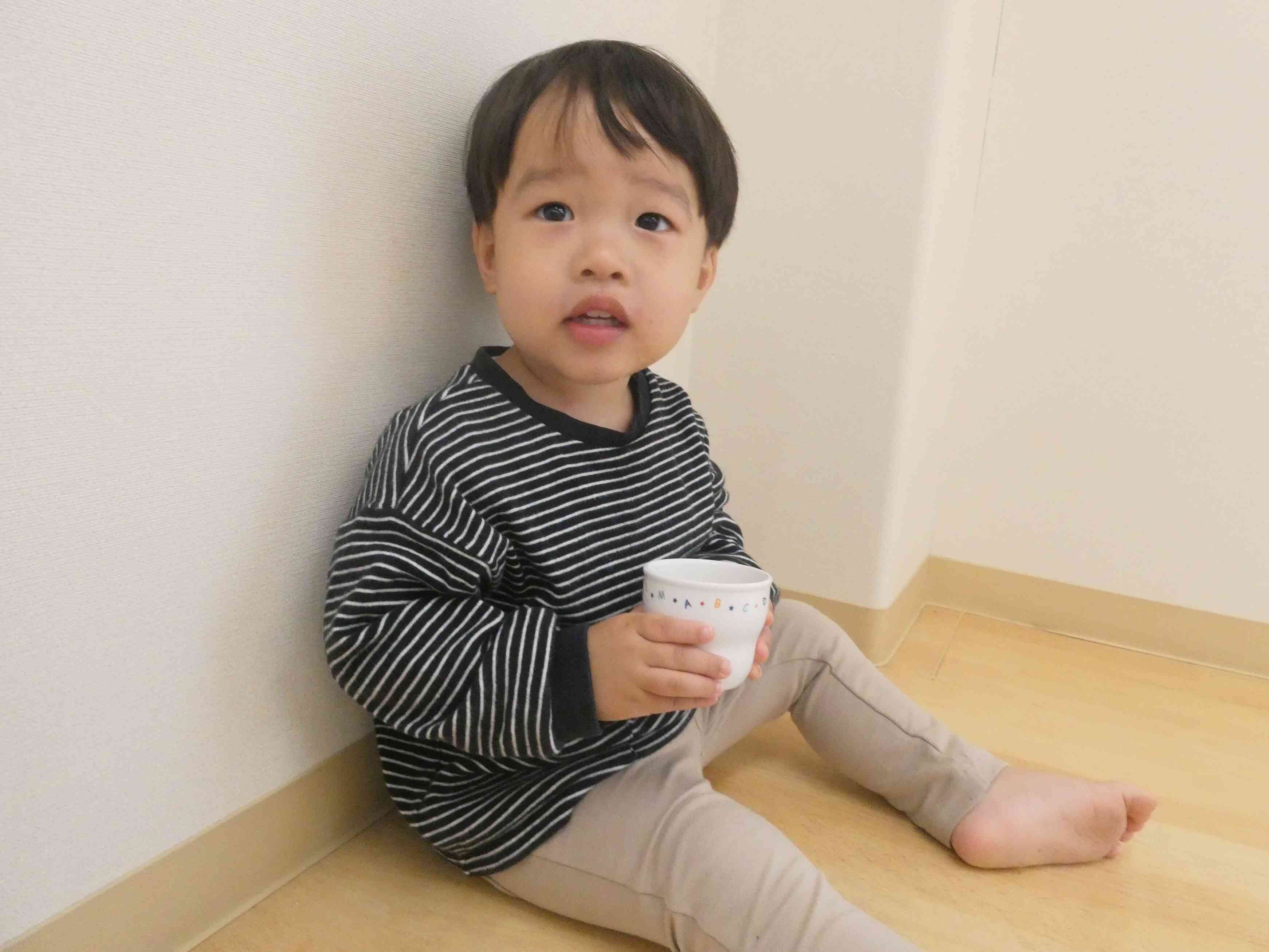 お茶を飲んで、回復！！