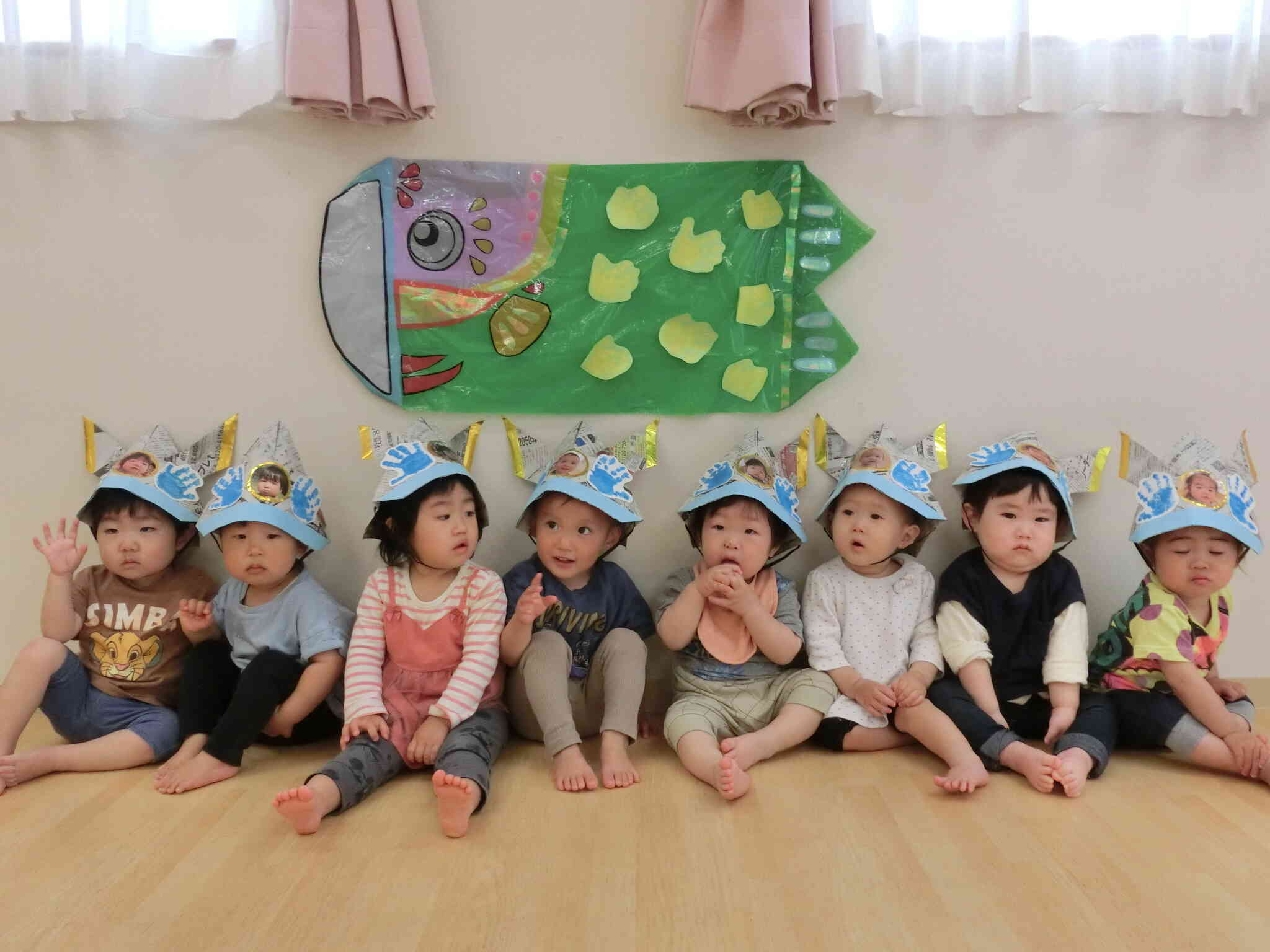あひる組　子どもの日ごっこしたよ☆