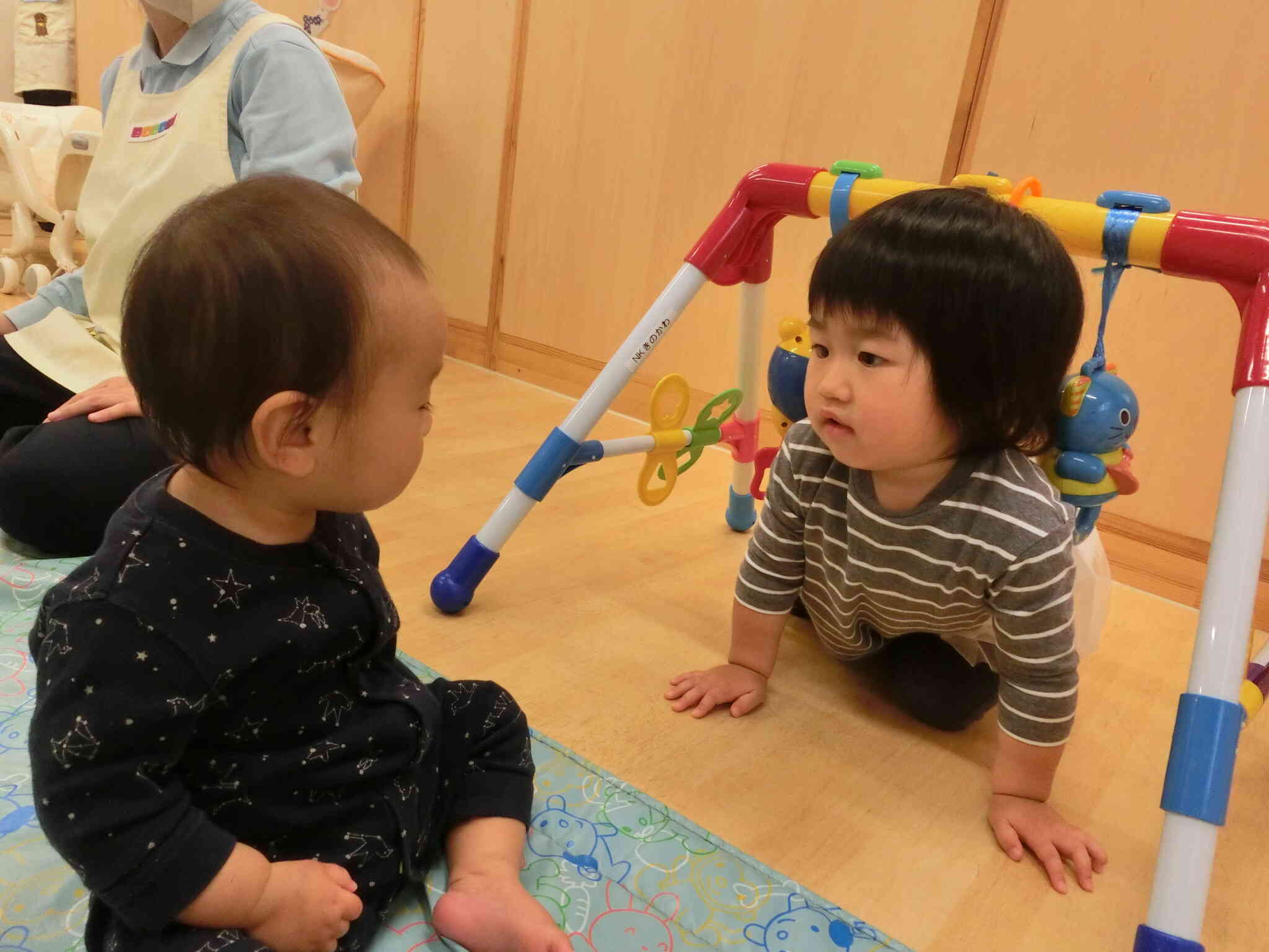 ベビージムからこんにちは！