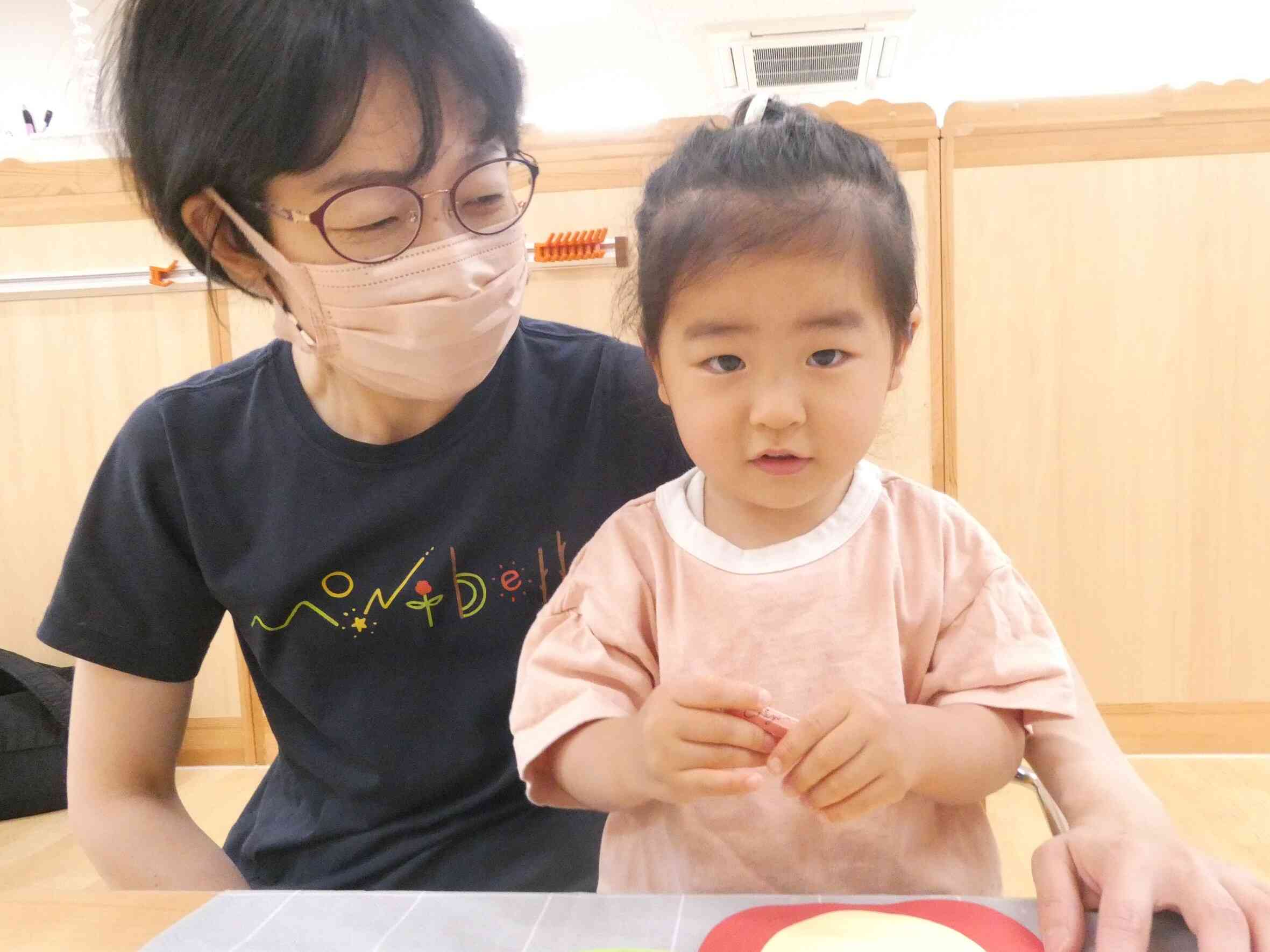 子育てひろば☆「時計製作」