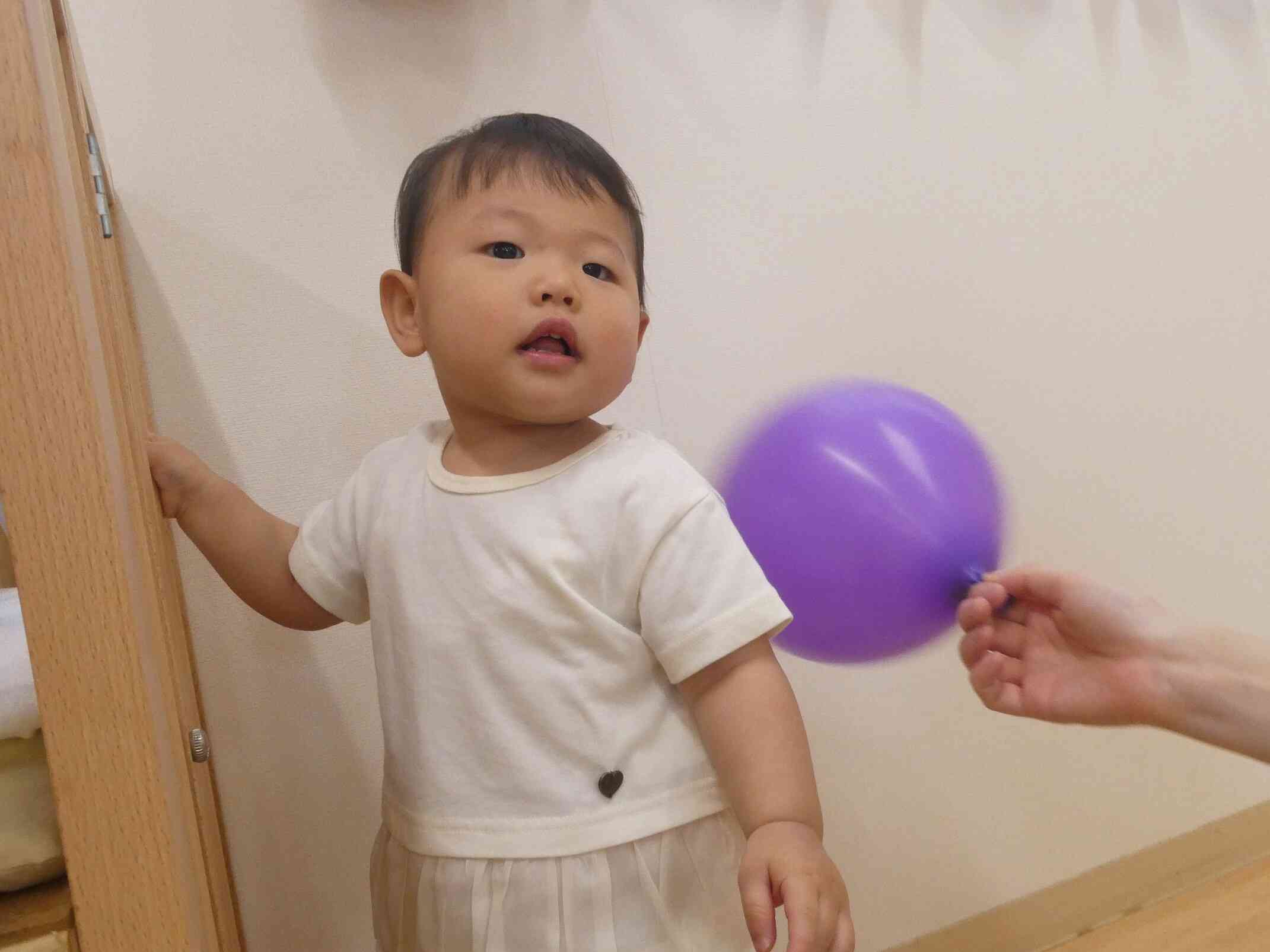 風船から逃げろ～☆