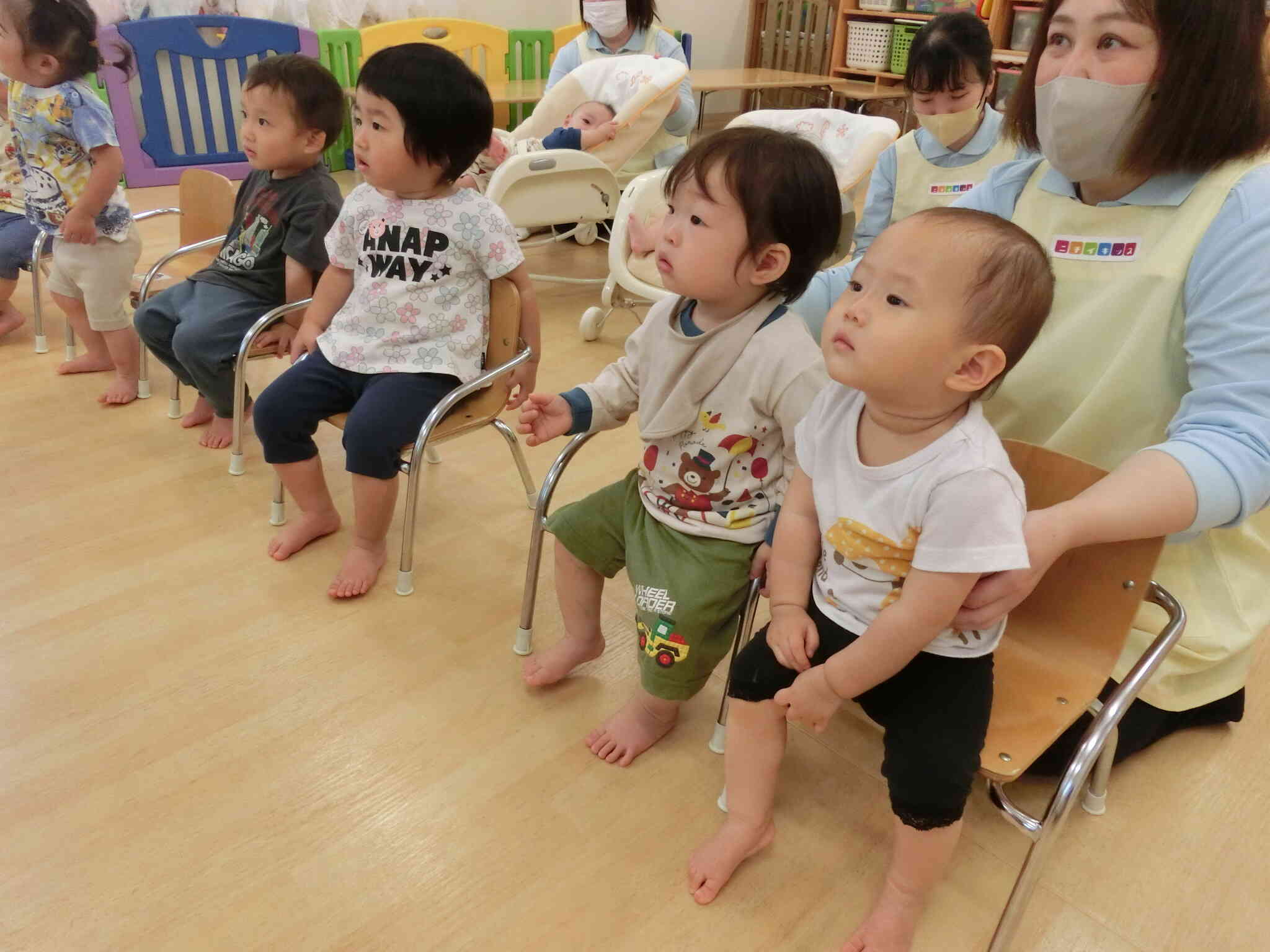 真剣な眼差し！！