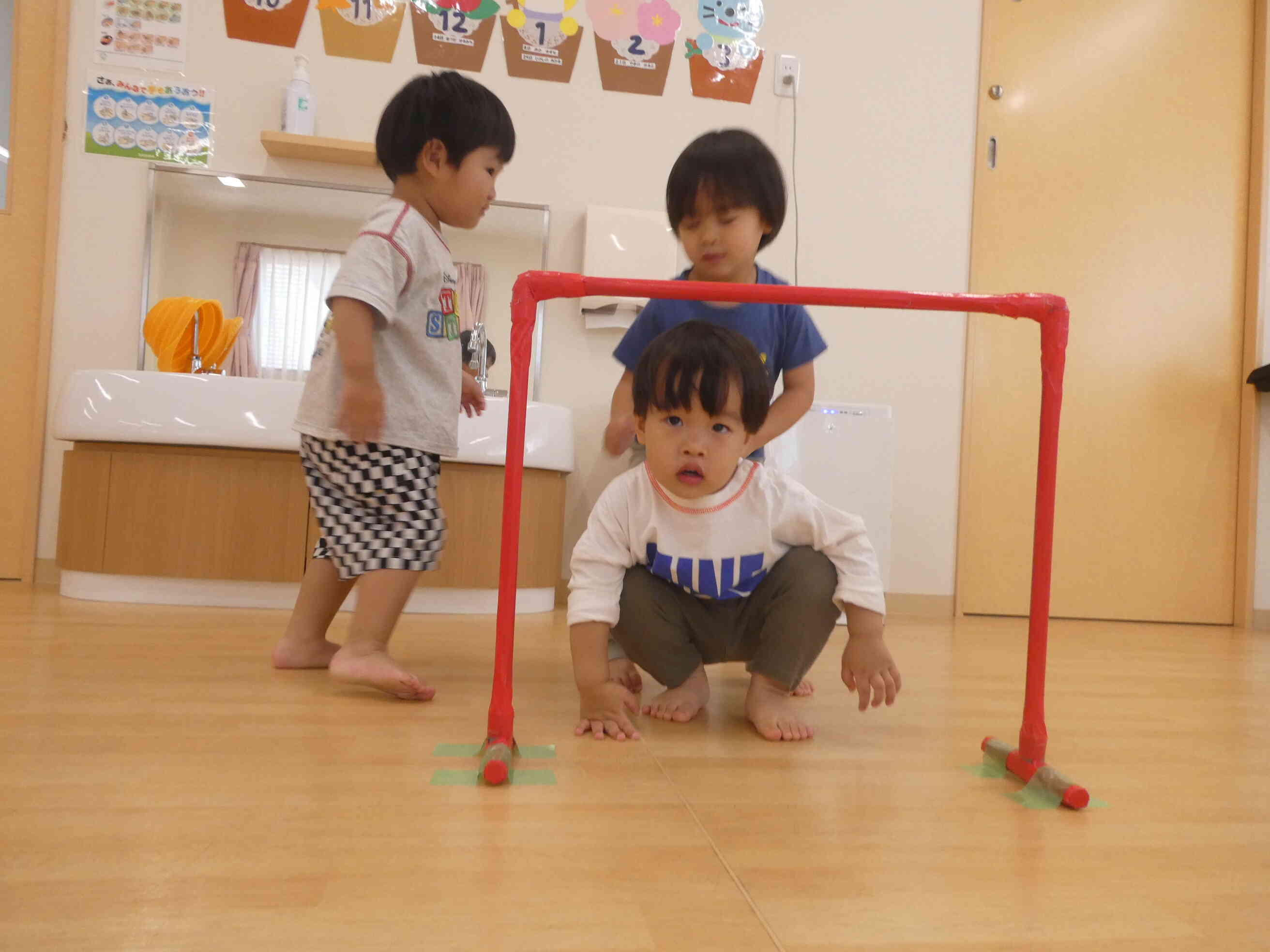 うさぎ組　サーキット遊びをしたよ☆