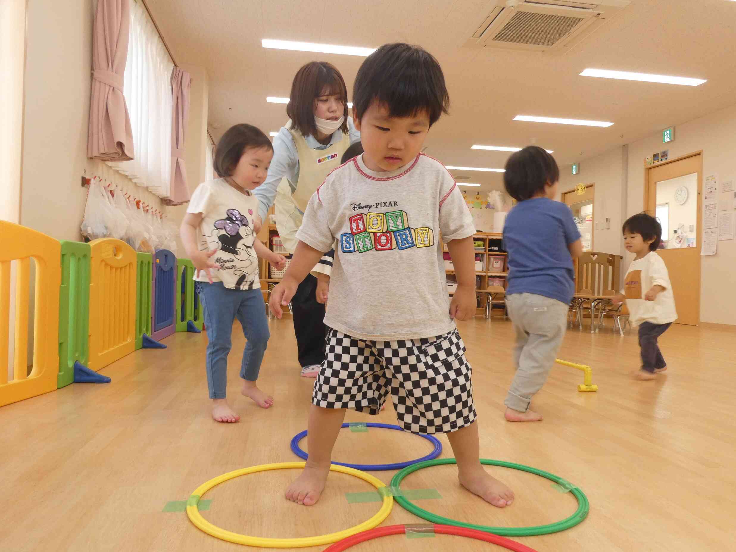 ジャンプ、ジャンプ！