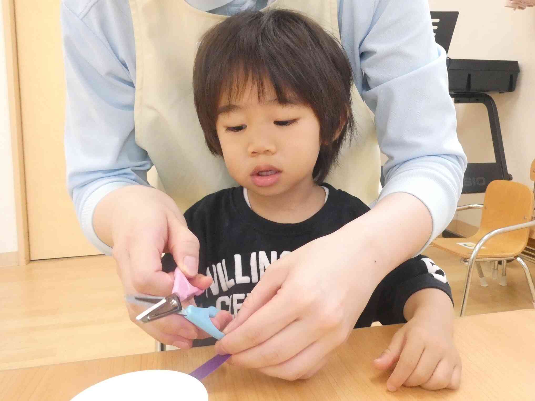 ハサミ頑張るぞ！！