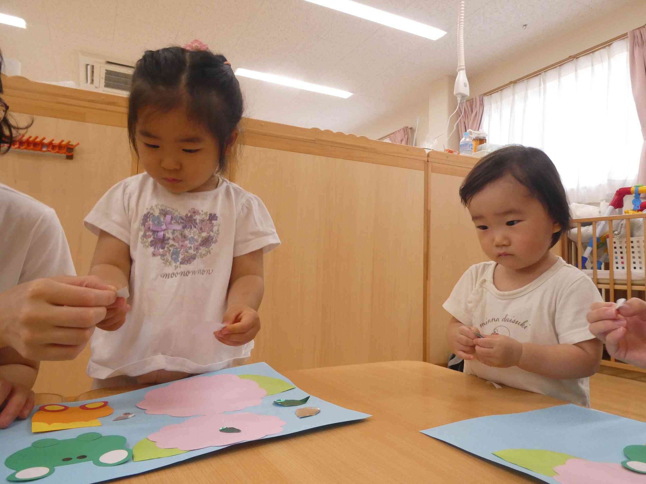 違う歳のお友だちだよ♥