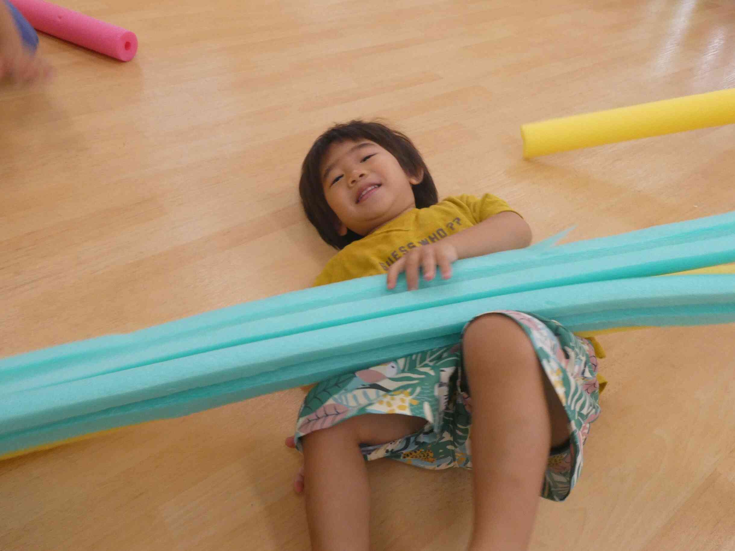 お腹に乗せちゃお!