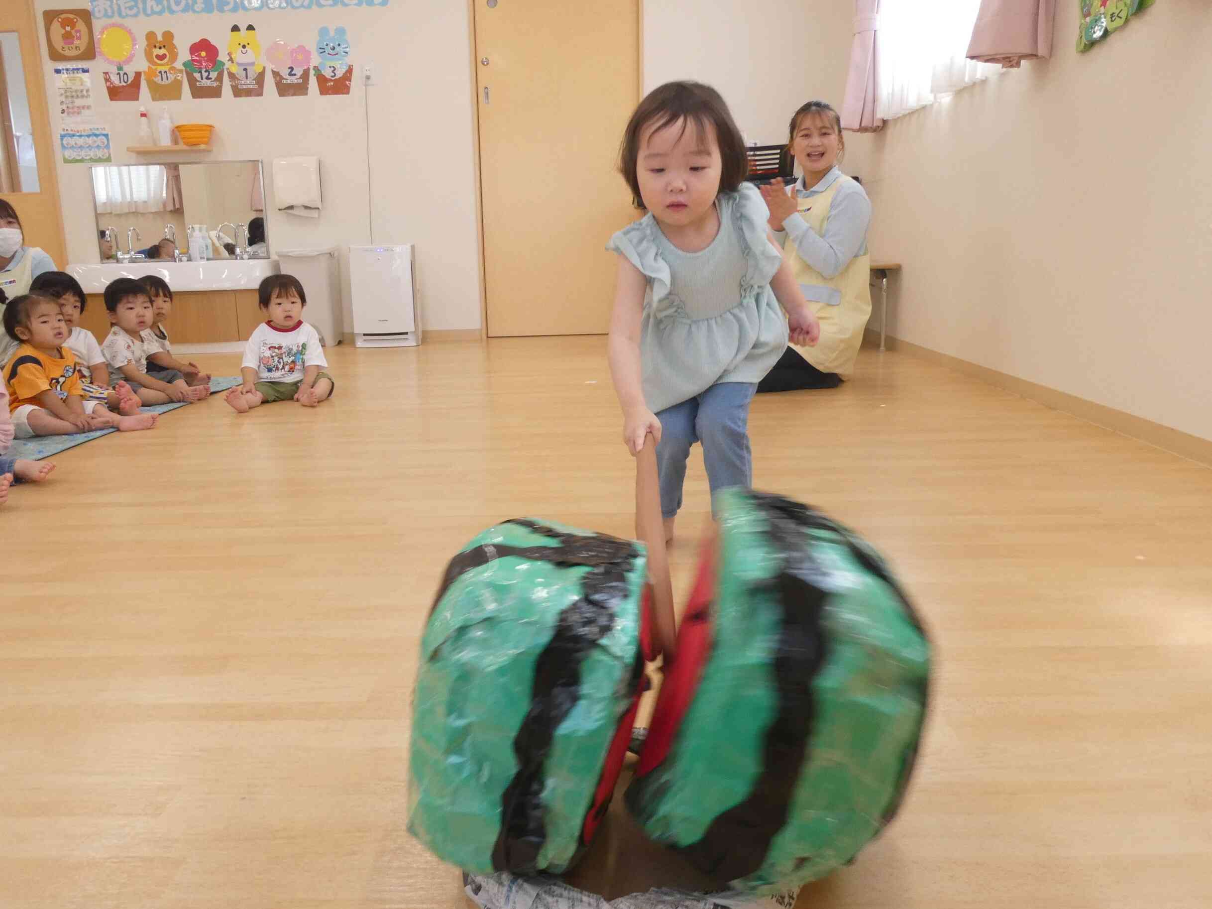 割れたー！！