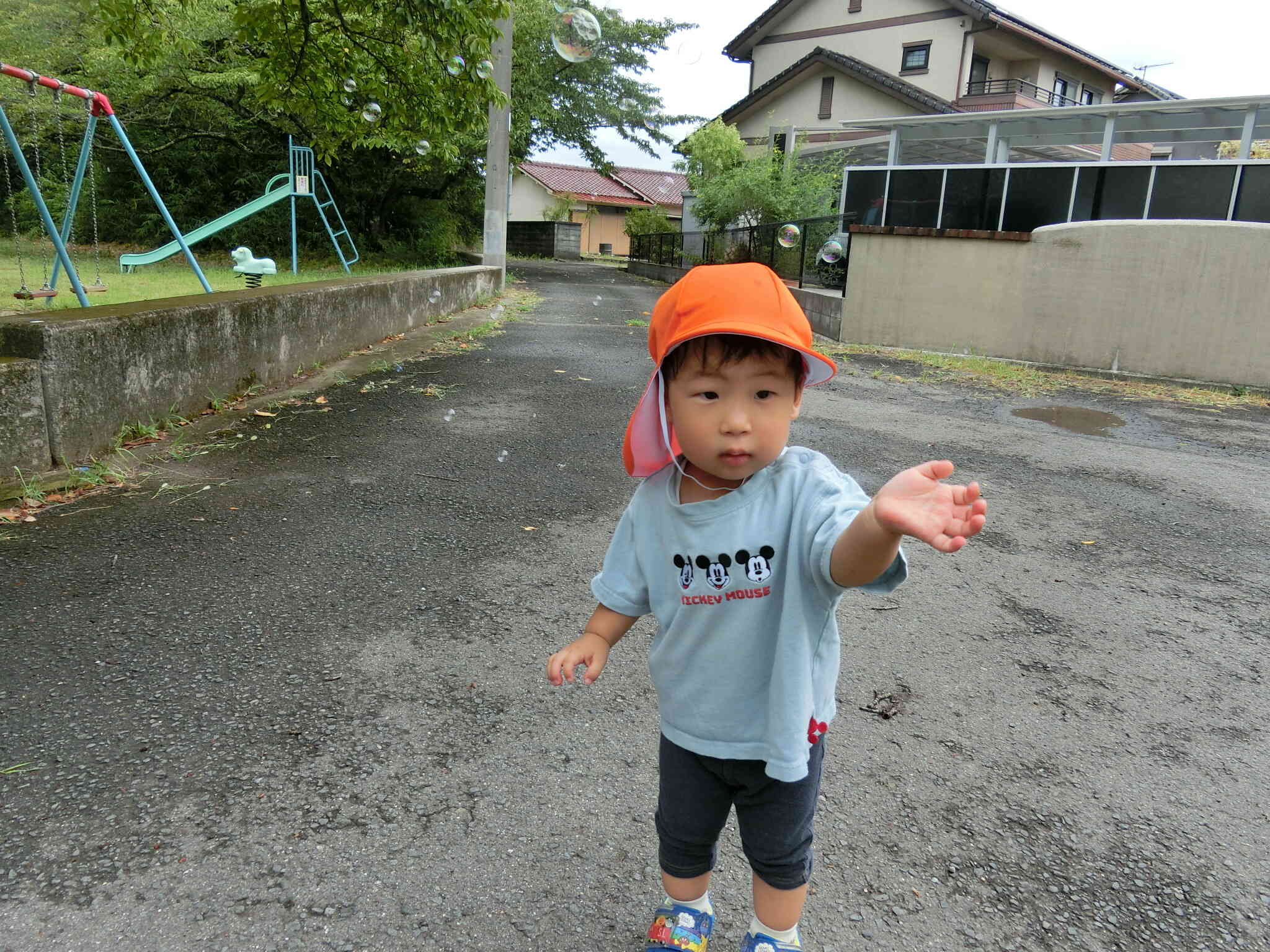 あれ？雨降ってきたかな？