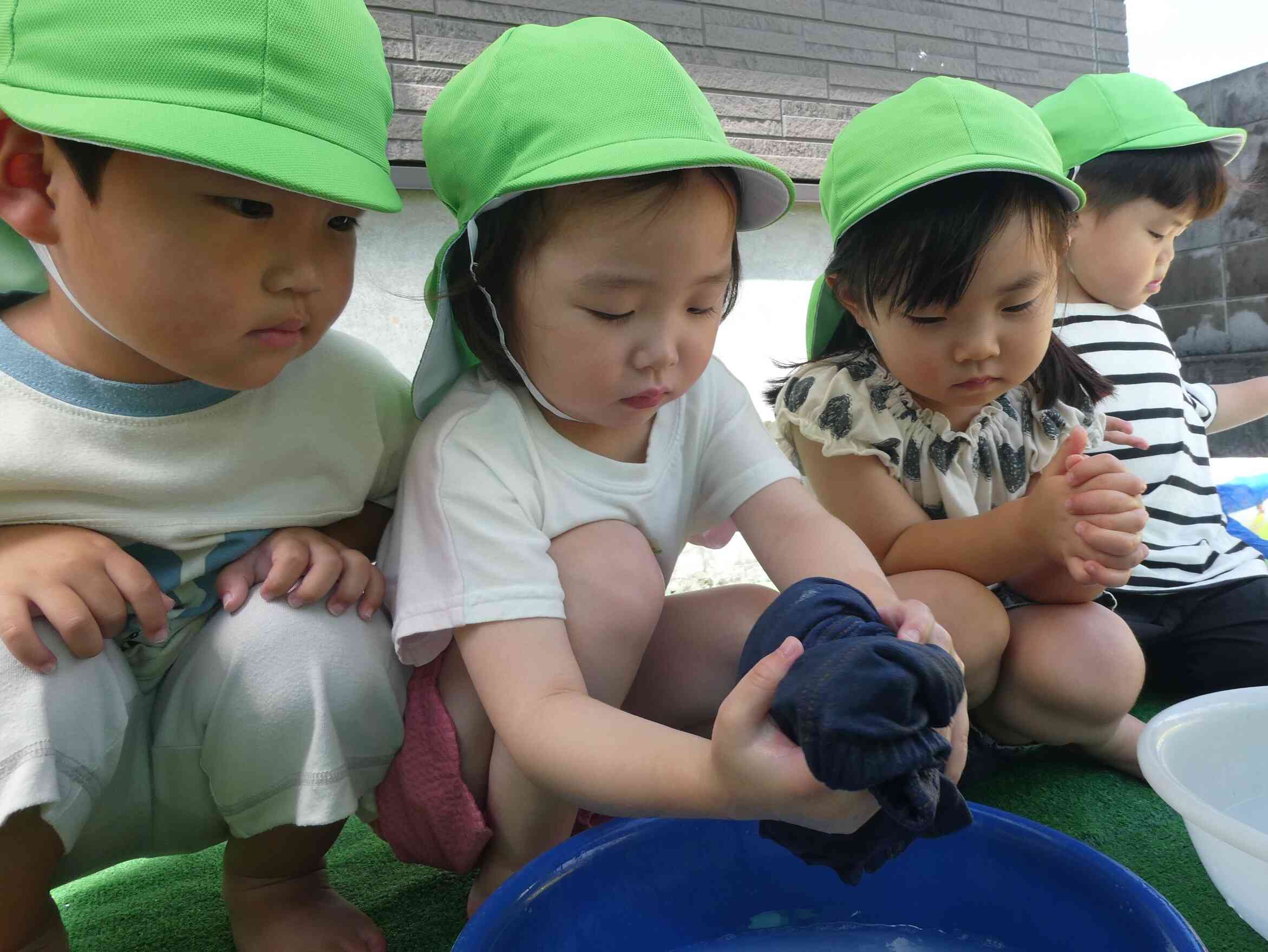みんなで見守ります！がんばれー！