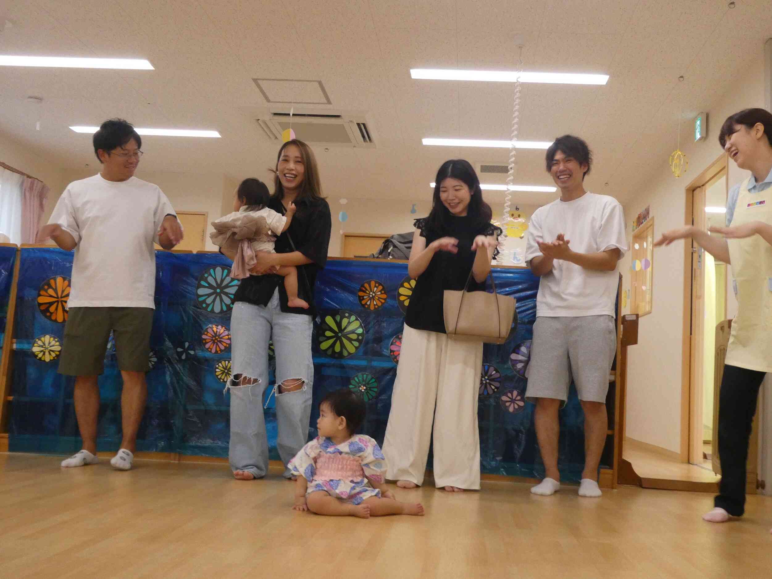 パパ、ママ一緒に踊ろう☆