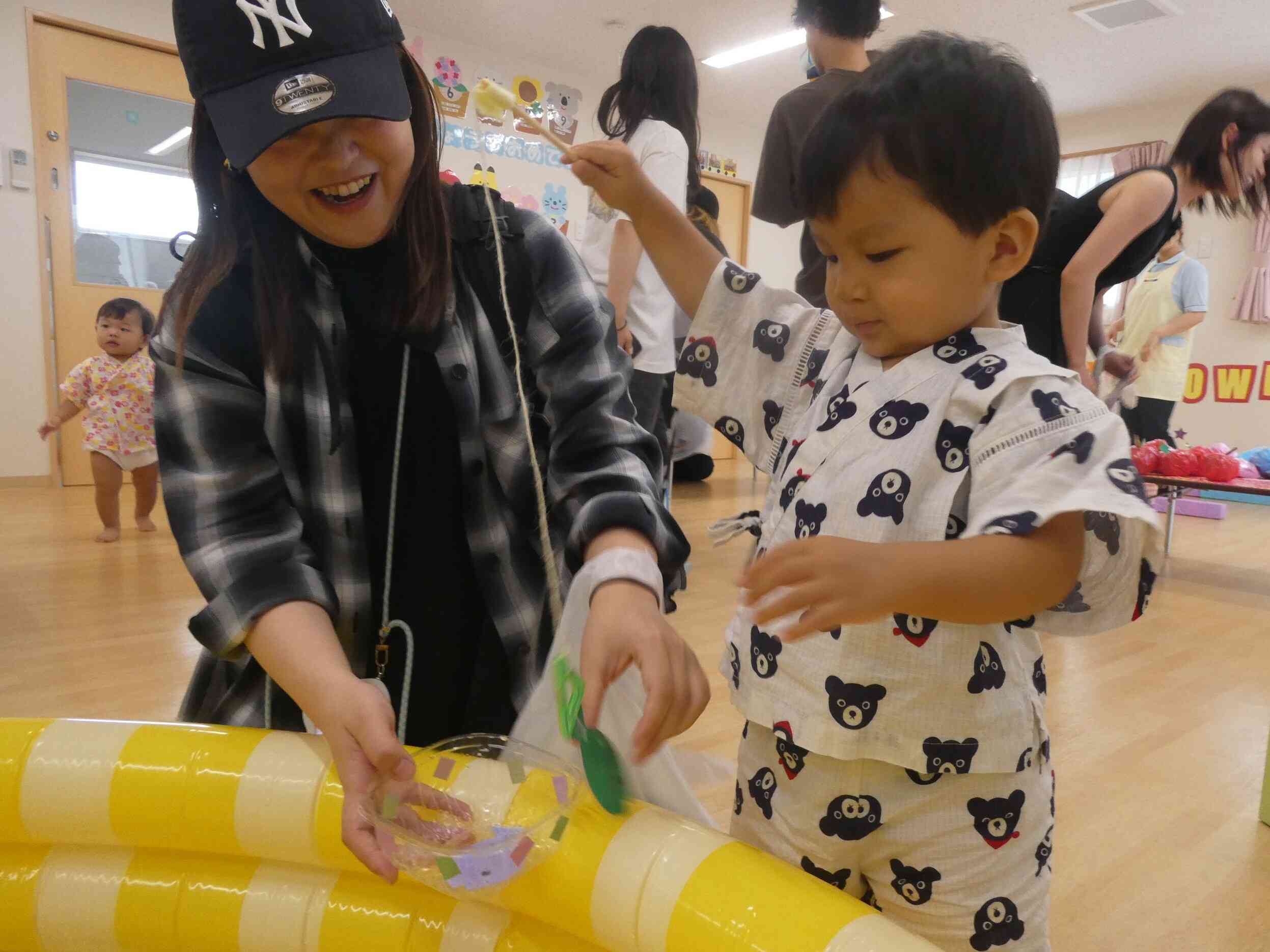 子育て広場【ミニ夏祭り】☆