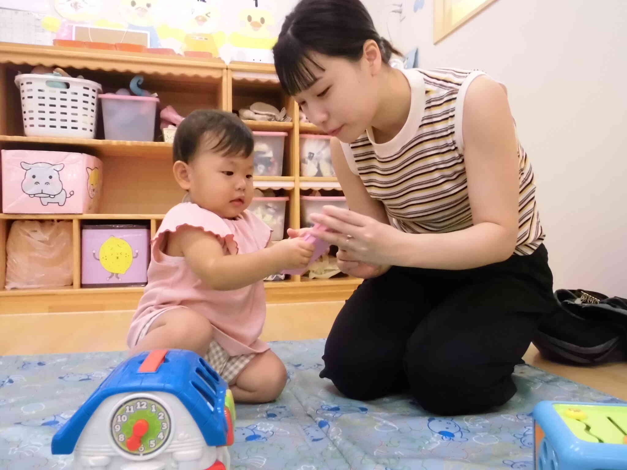 玩具遊びもしたよ～♪