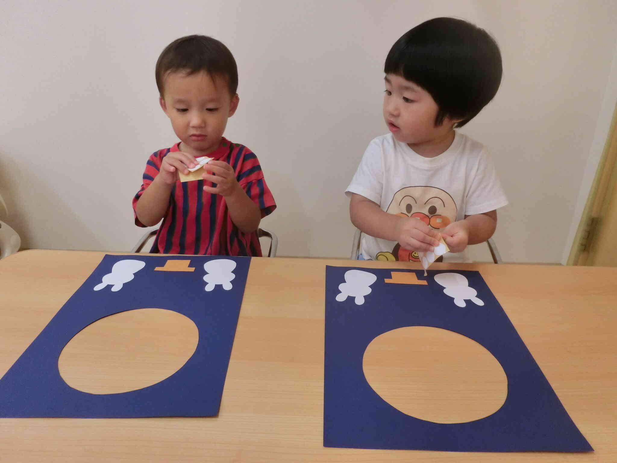 あひる組　製作の時間♪