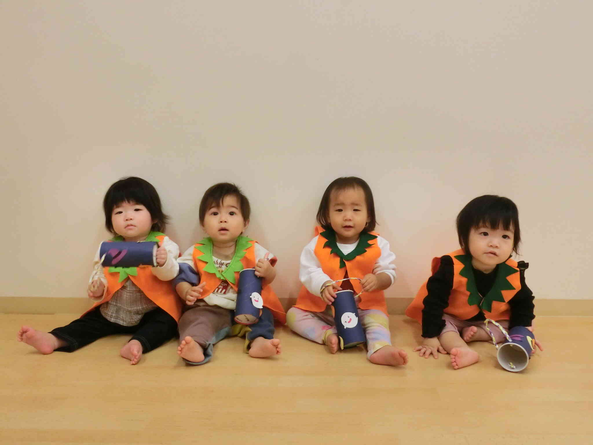 ひよこ組のお菓子入れも可愛いっ