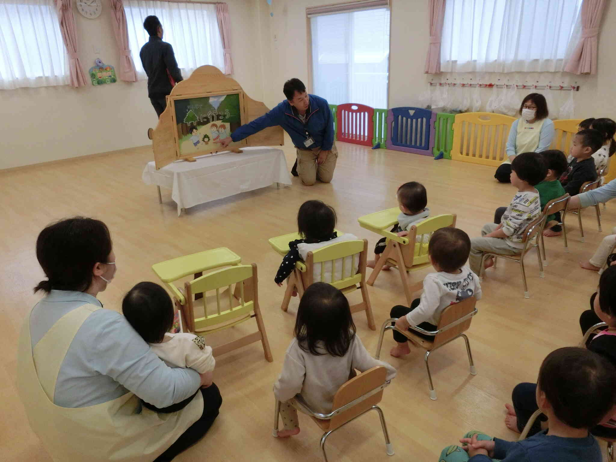 キノピーが来てくれたよ！