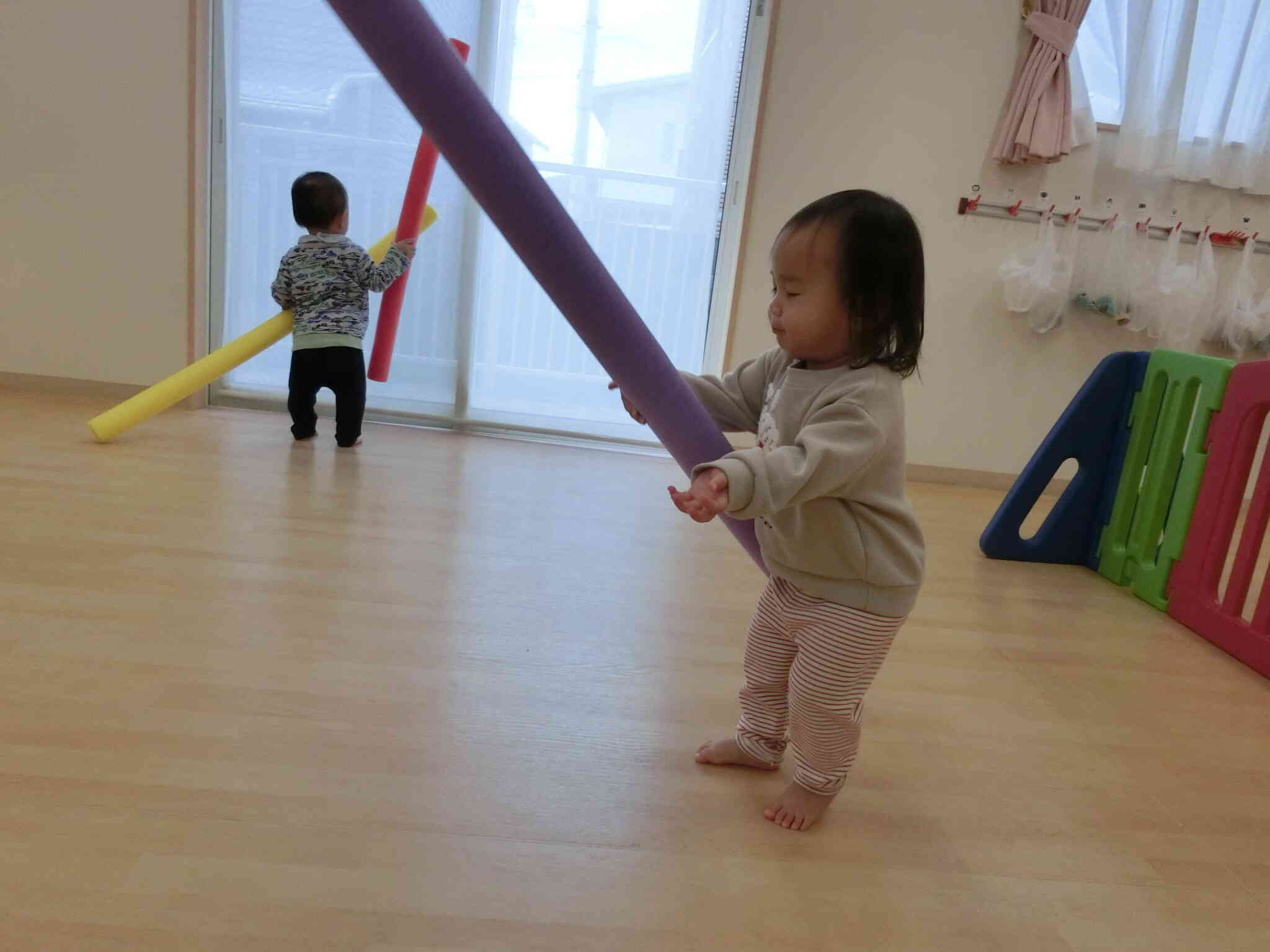 上手に持てるかな？