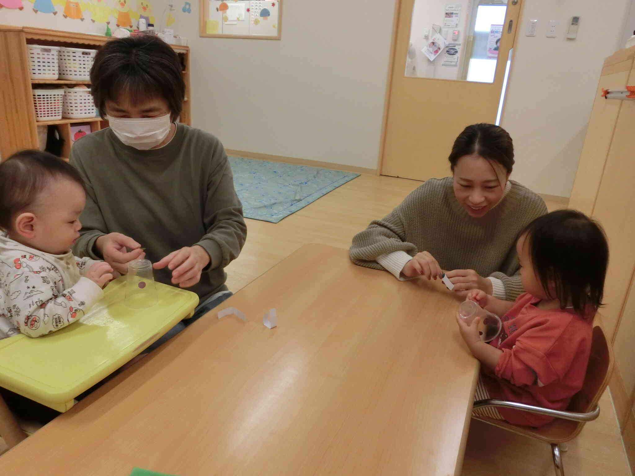 ひよこ組　保育参加1日目！