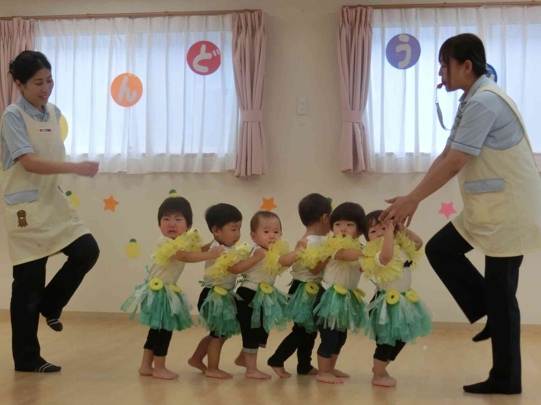 上手に行進もできたね♪