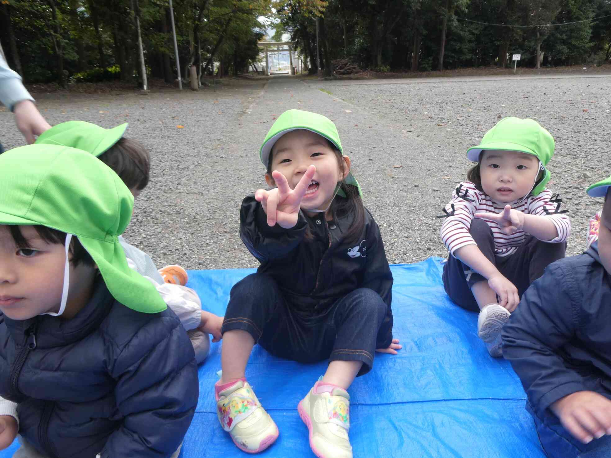 神社たのしいね♪