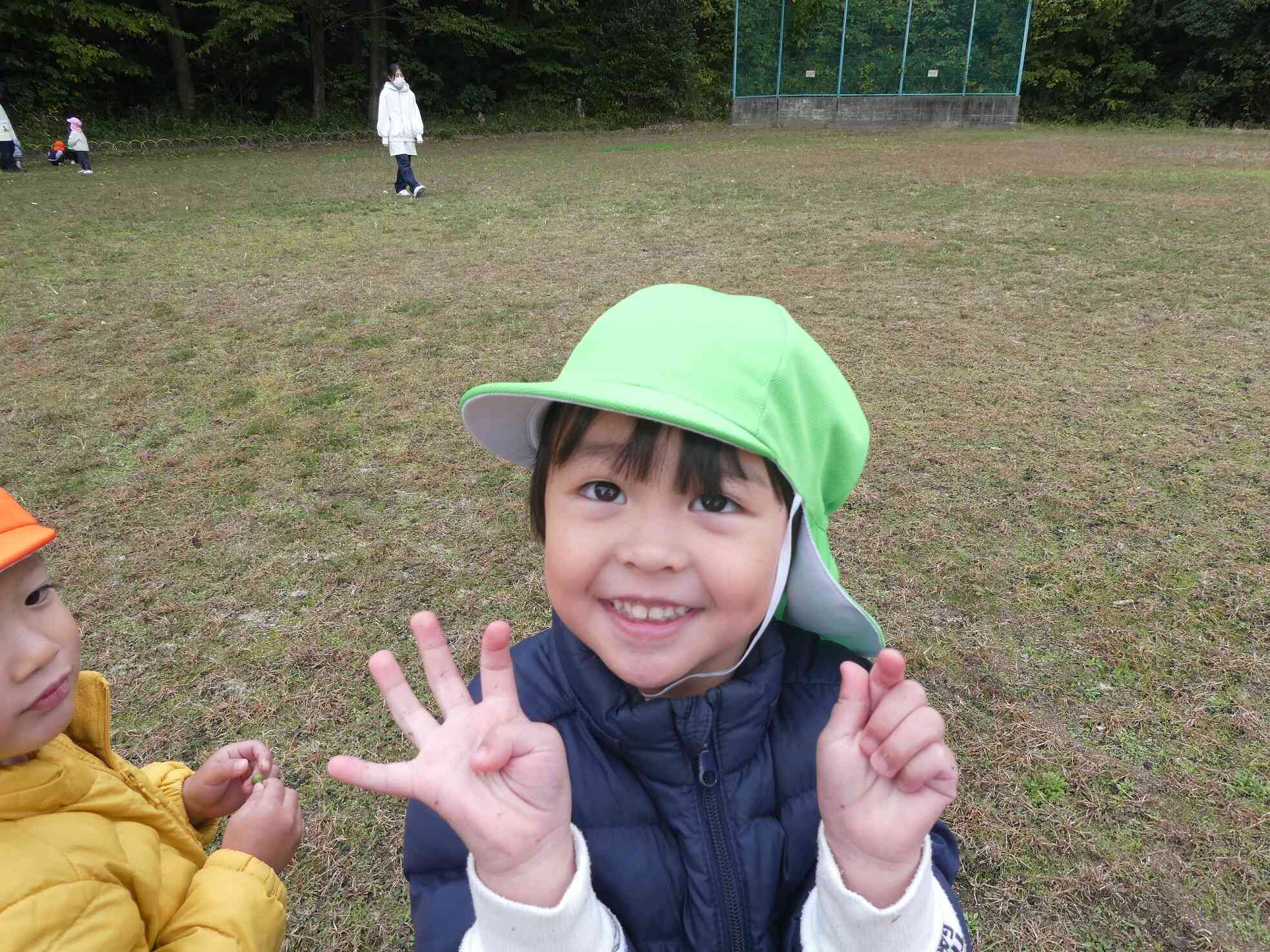 どんぐり見つけたよ☆