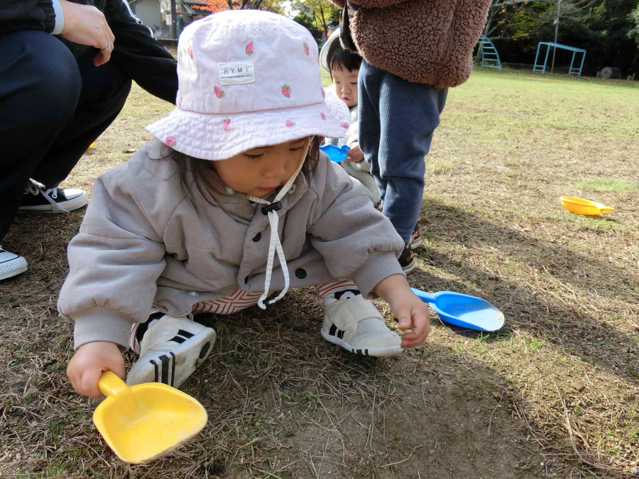 指先を使って☆
