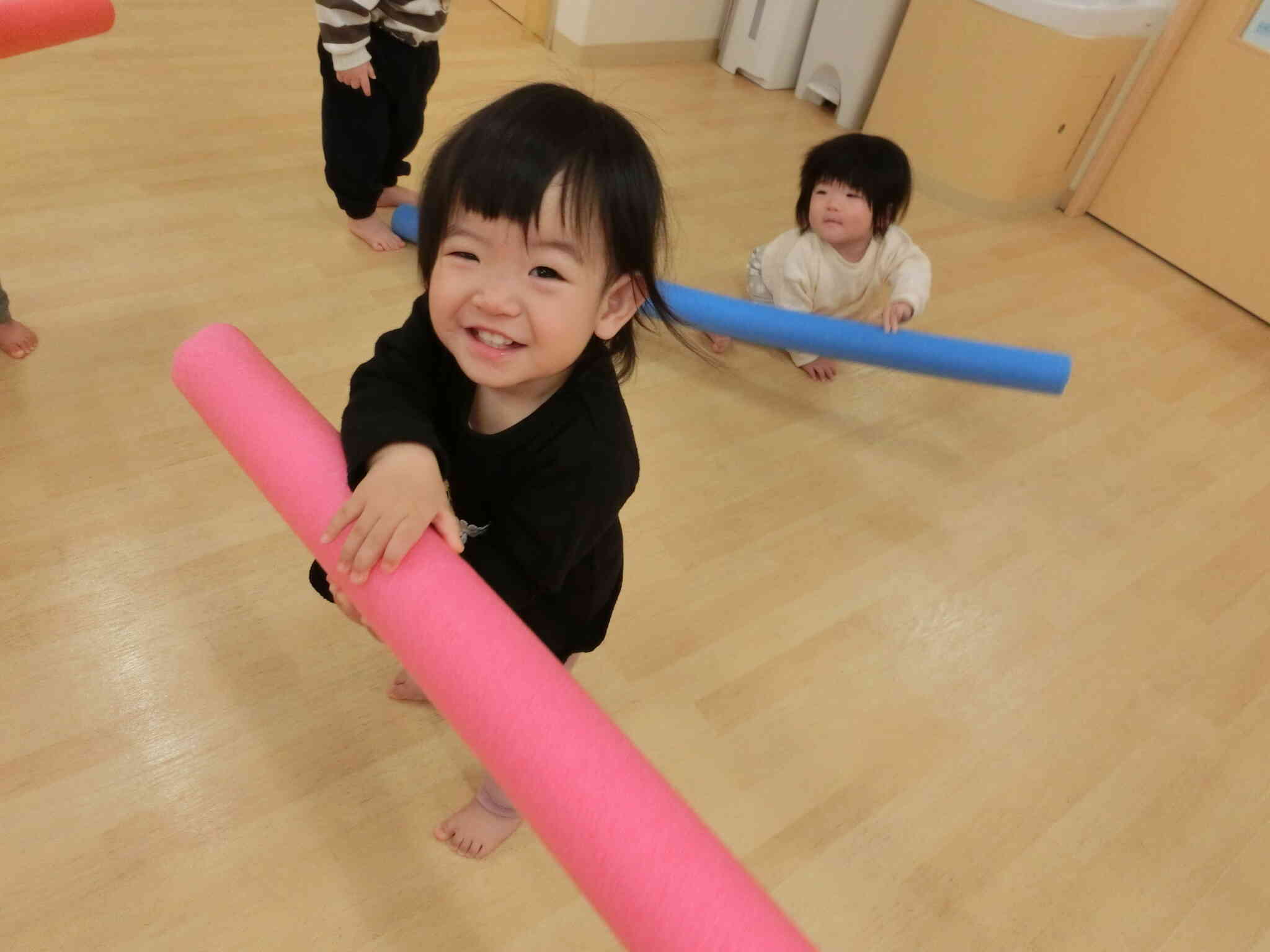 ピンクの棒ゲット！